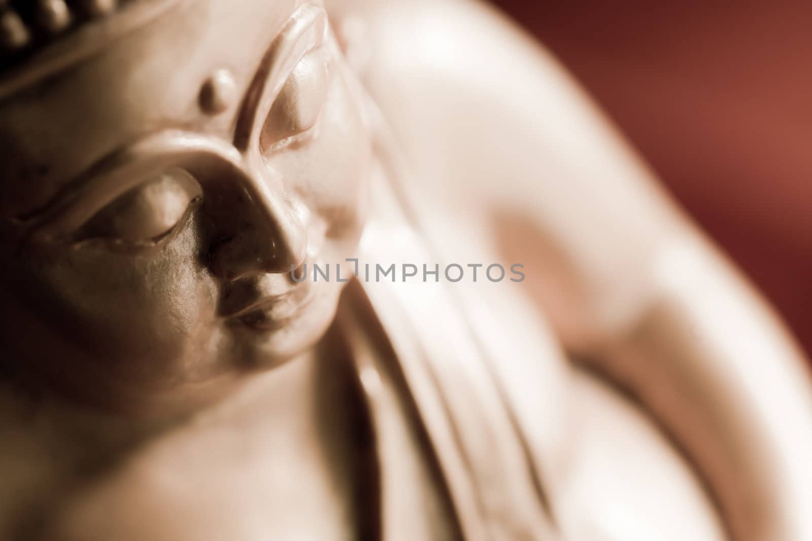 Buddha statue by Suriyaphoto