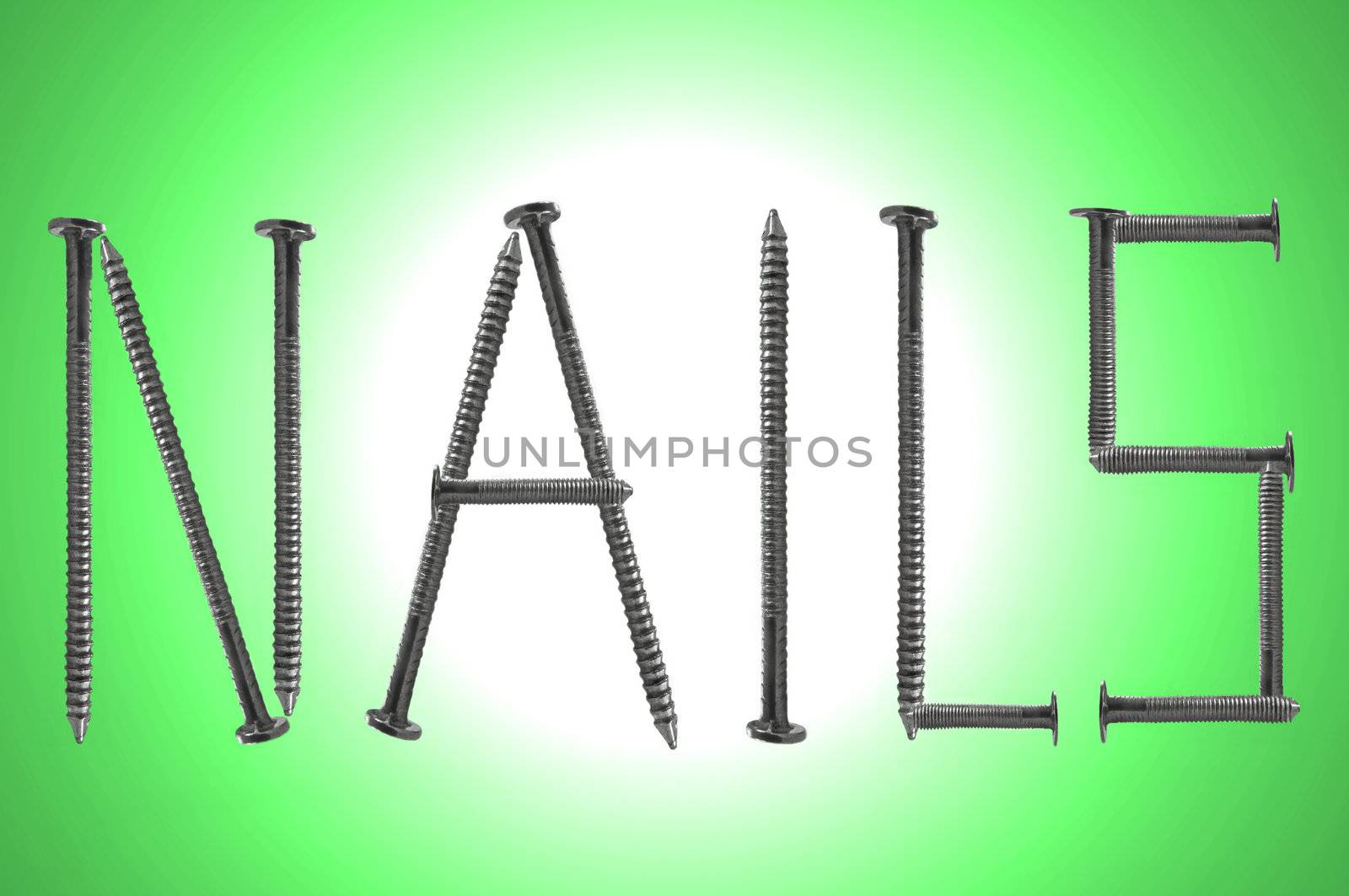 Steel nail background by 72soul