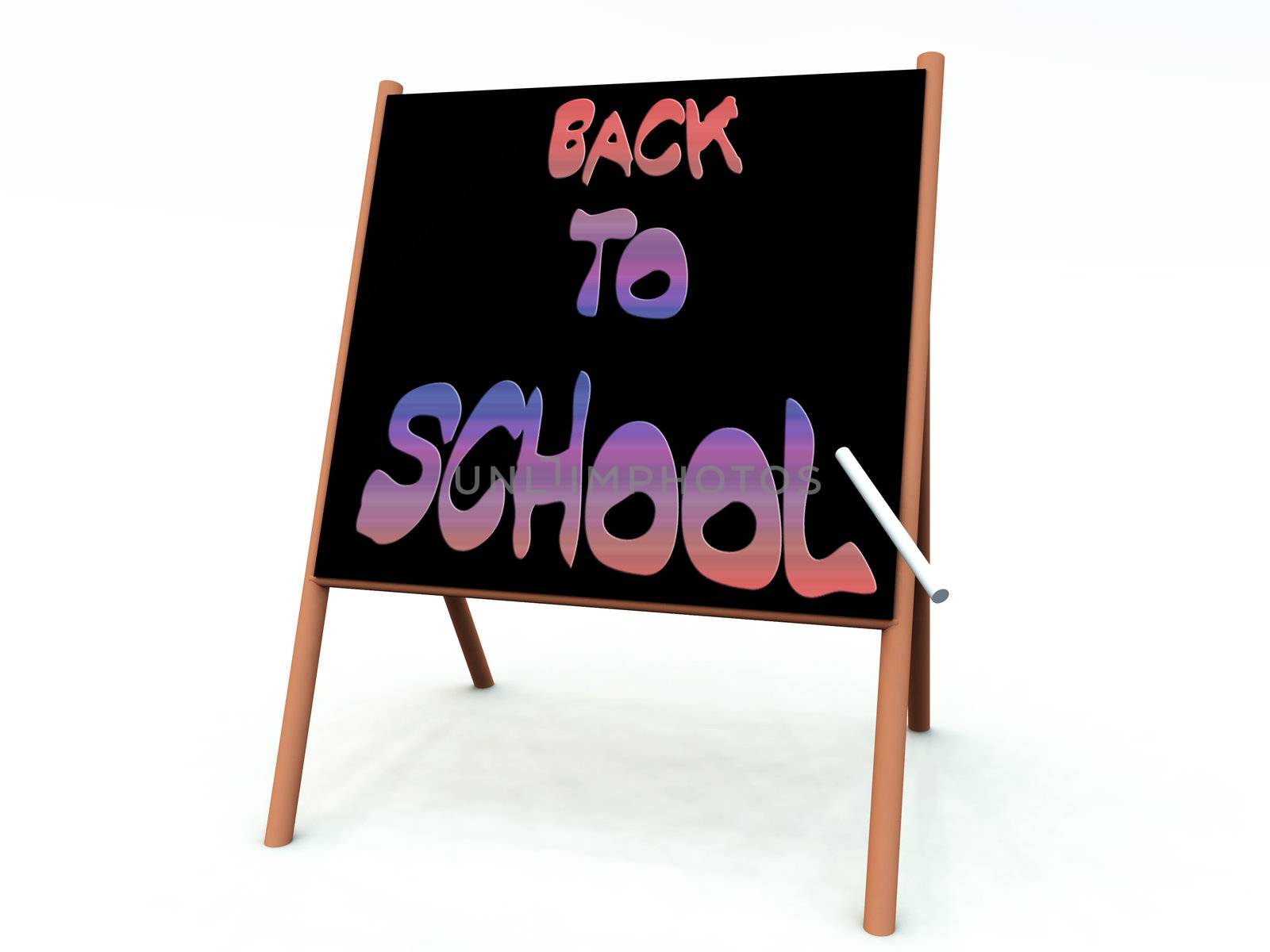 Concept image about going back to school.