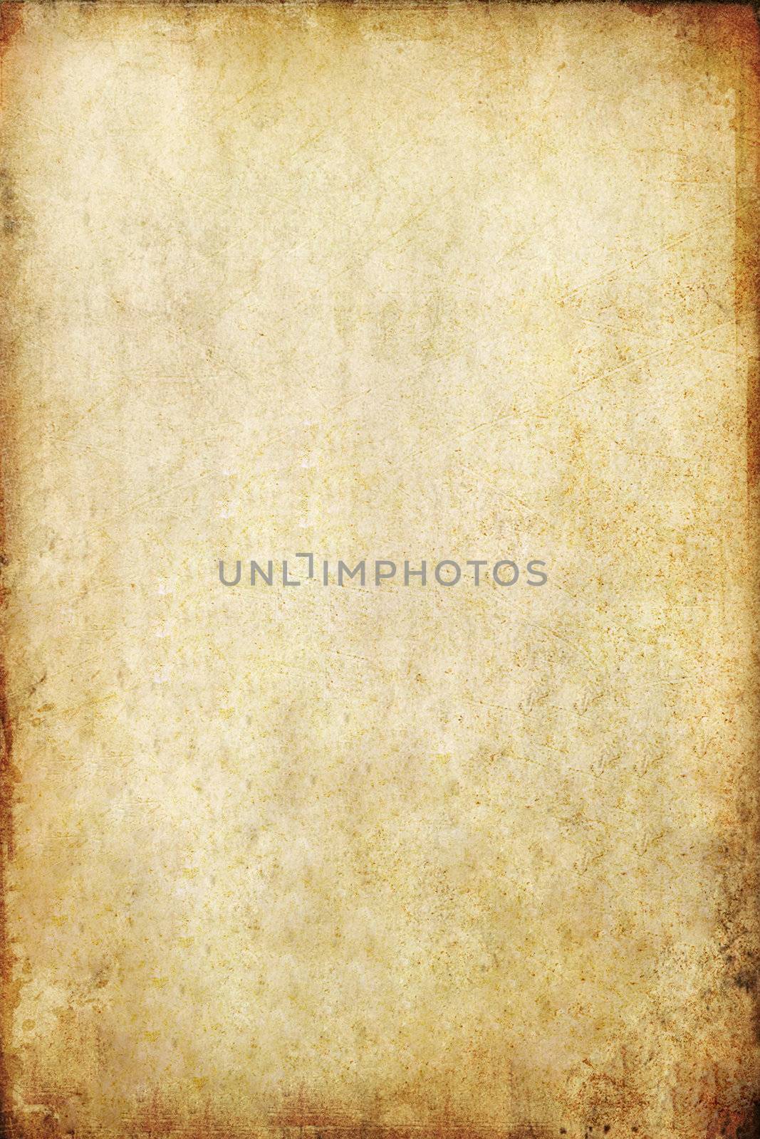 old grunge paper background with space