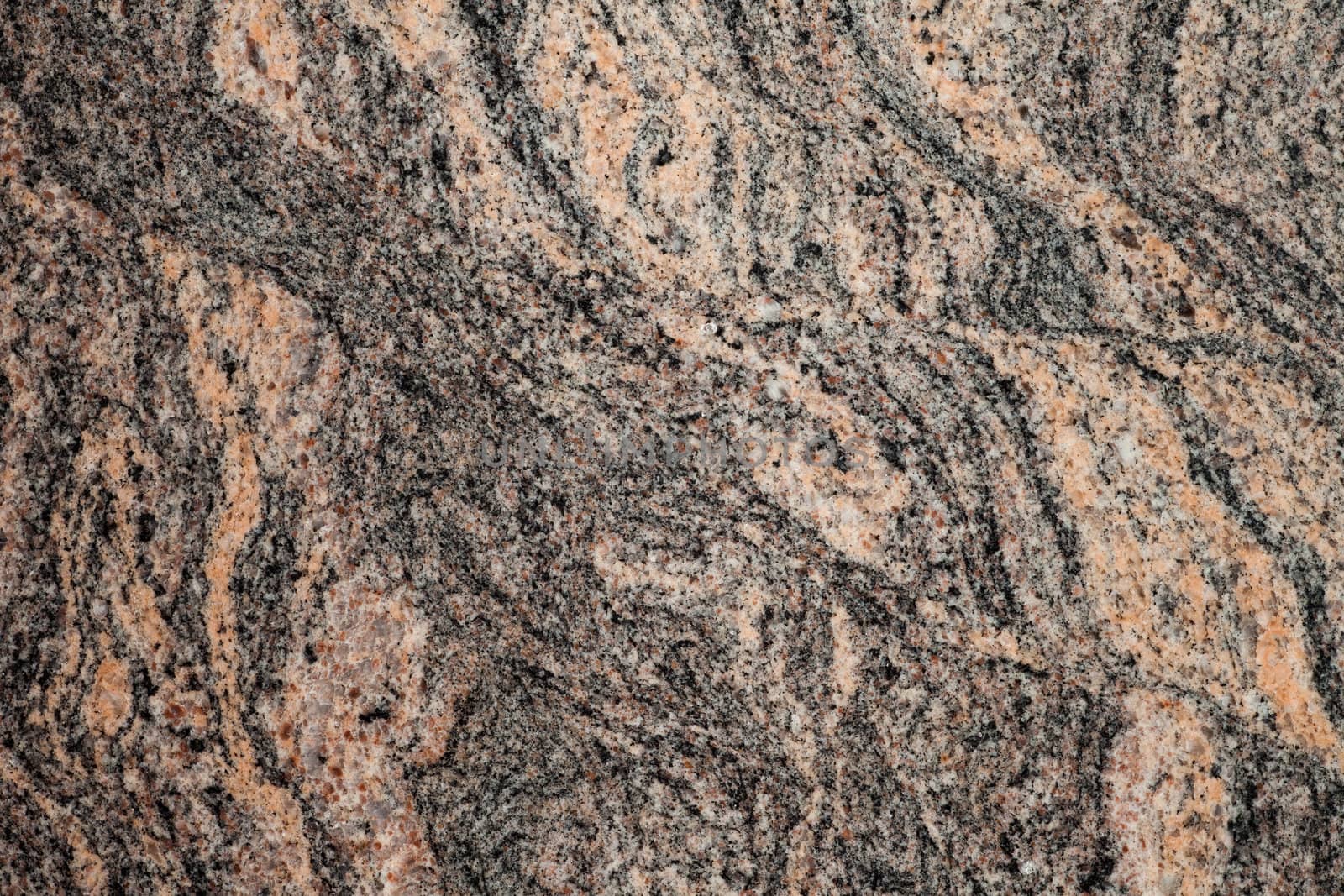 close-up of beautiful natural design of granite