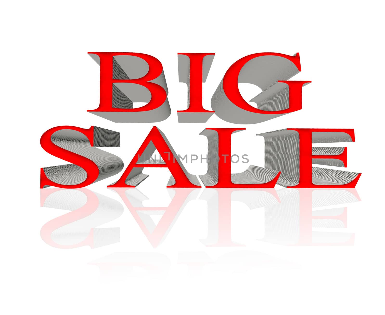 3d text BIG SALE by rufous