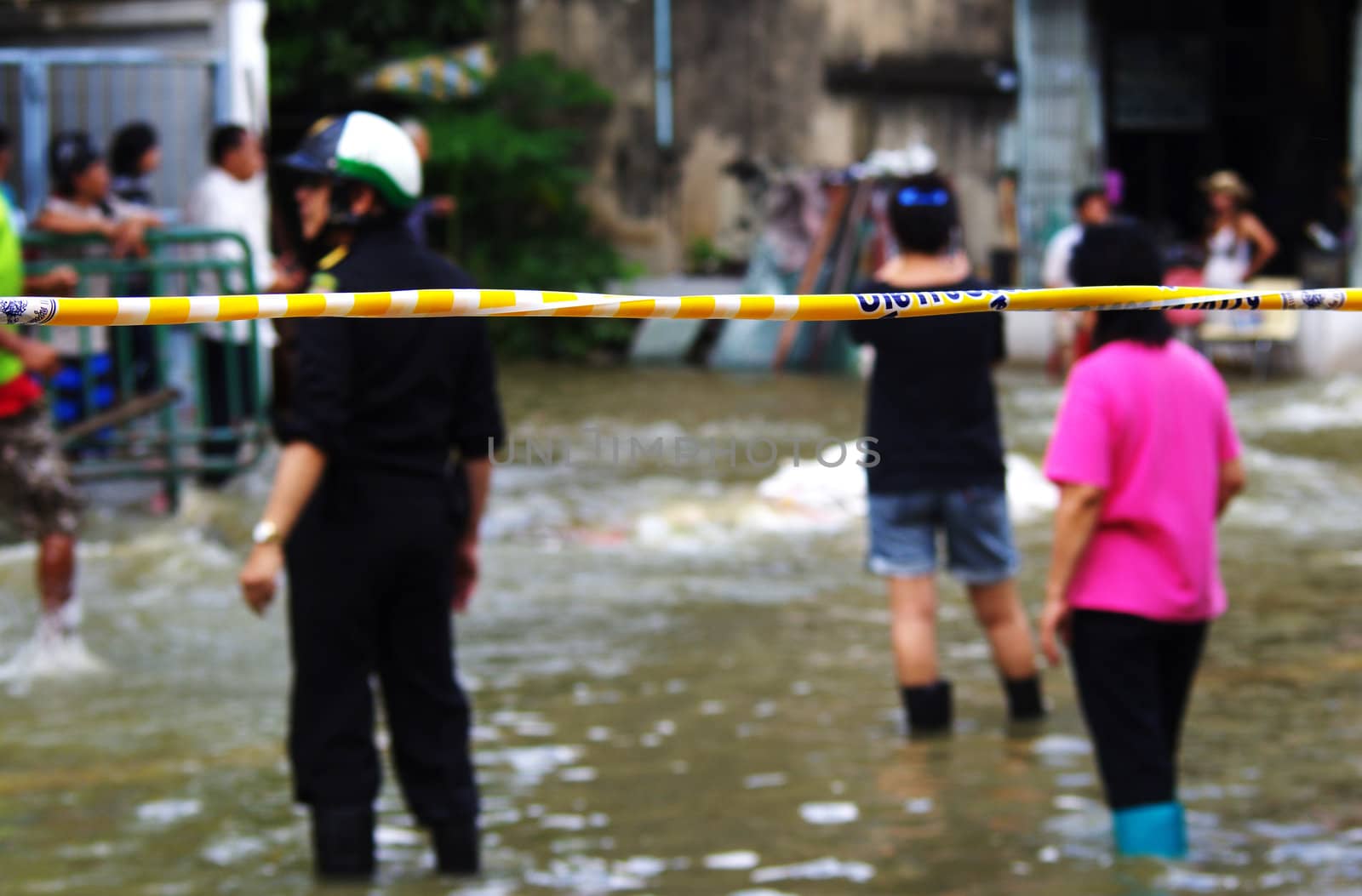 October 30,2011 Bangkok flood by BeeManGuitarRa