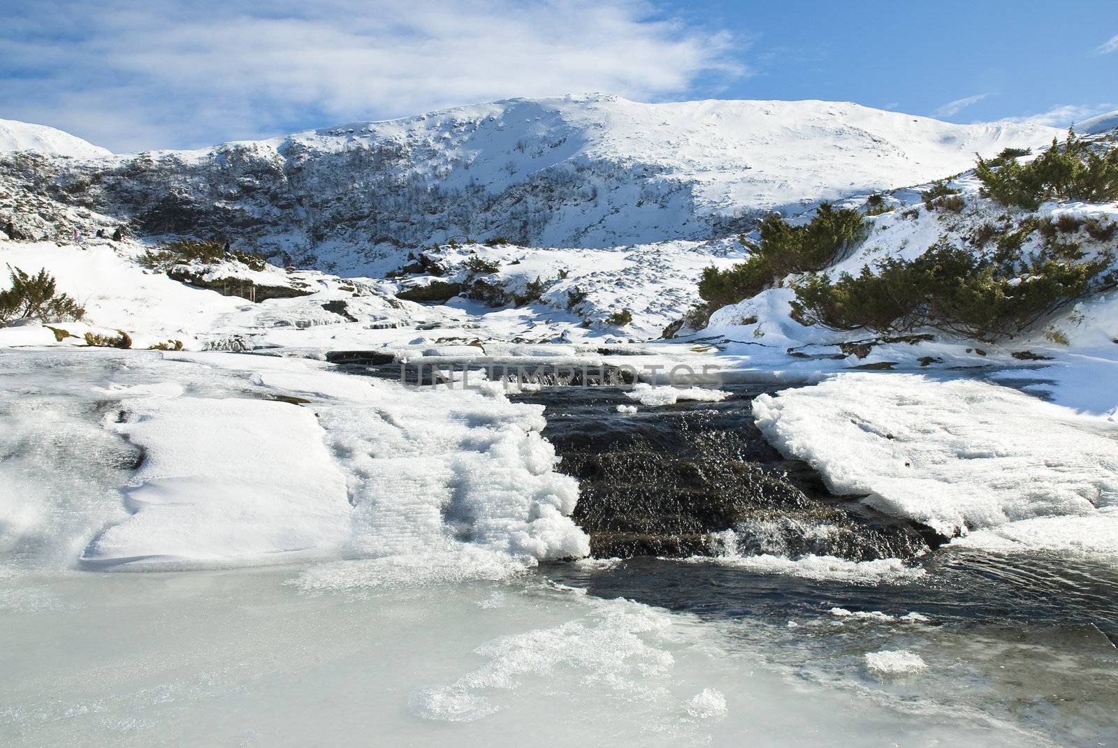 Winter scenario in Norway Bergen!