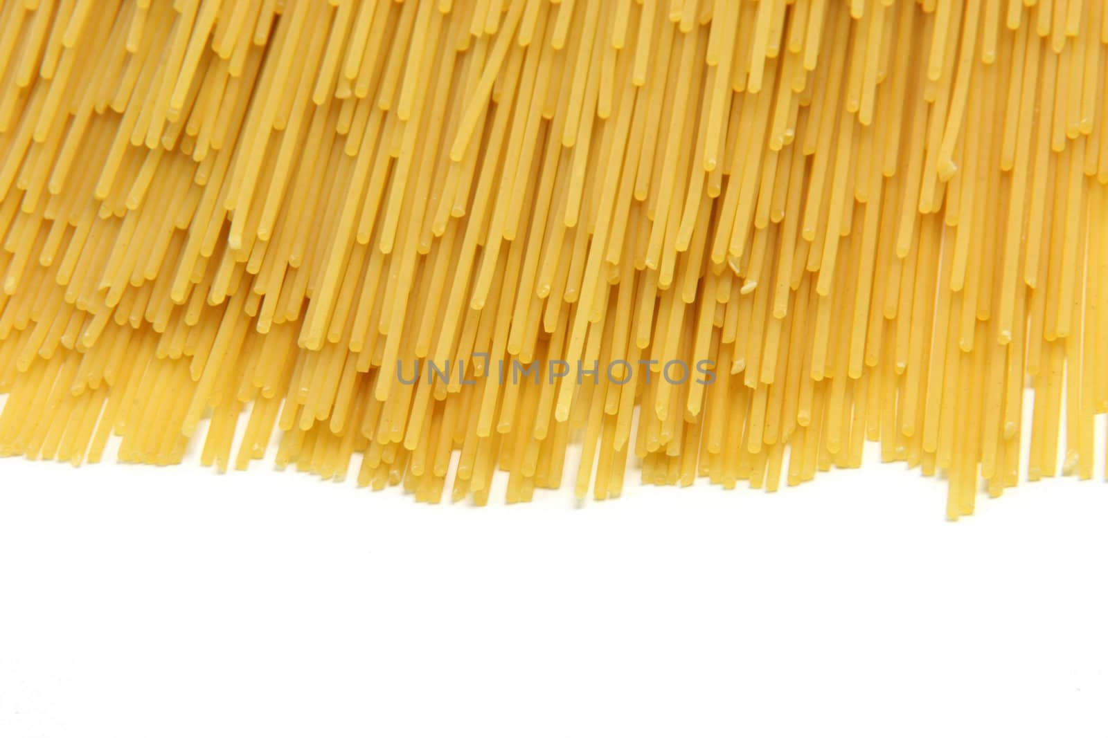 classic spaghetti isolated on white background with copy space food concepts