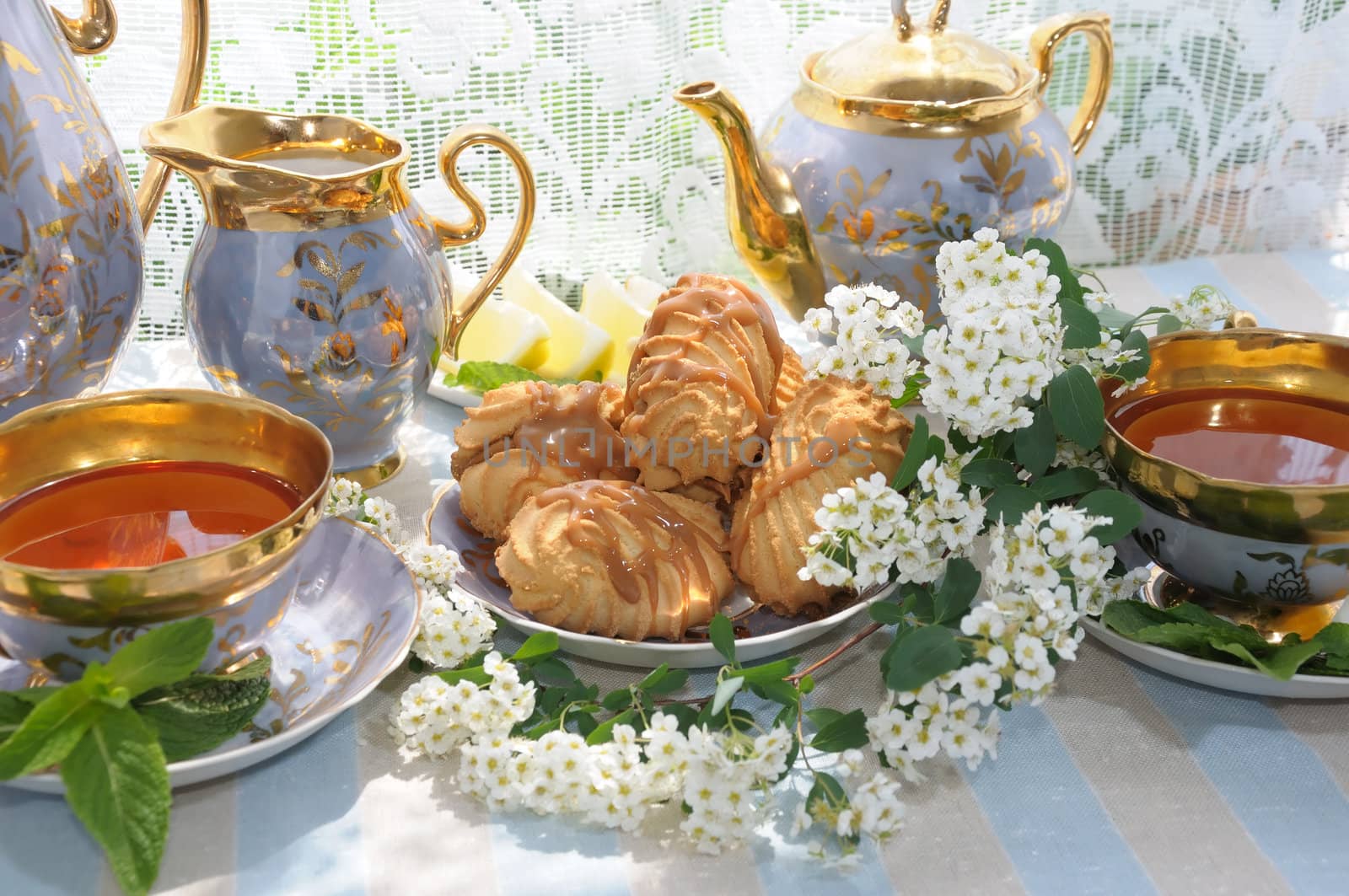  Morning tea with biscuits by Apolonia