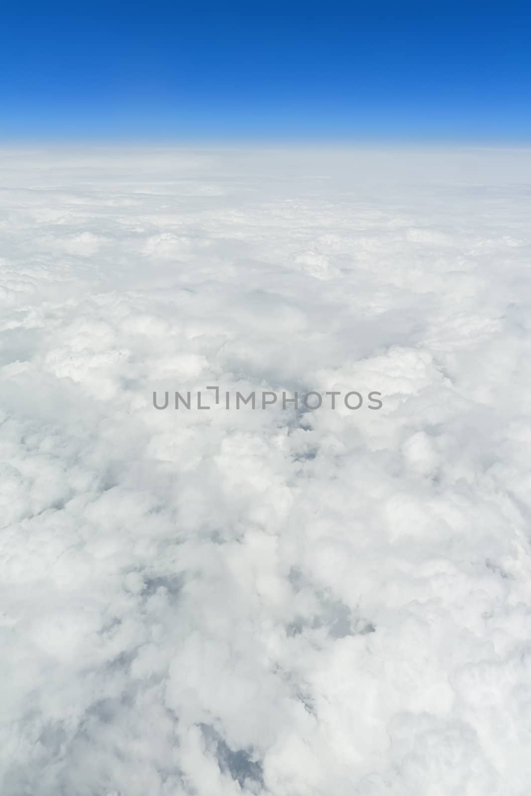 flight over clouds by magann