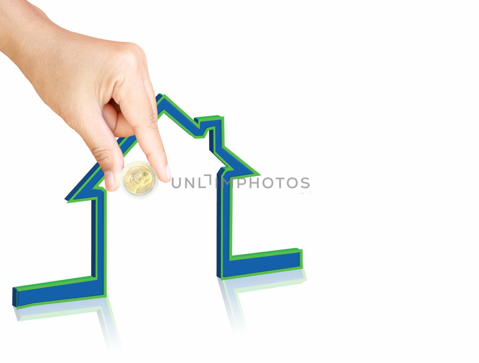 Invest in real estate concept
