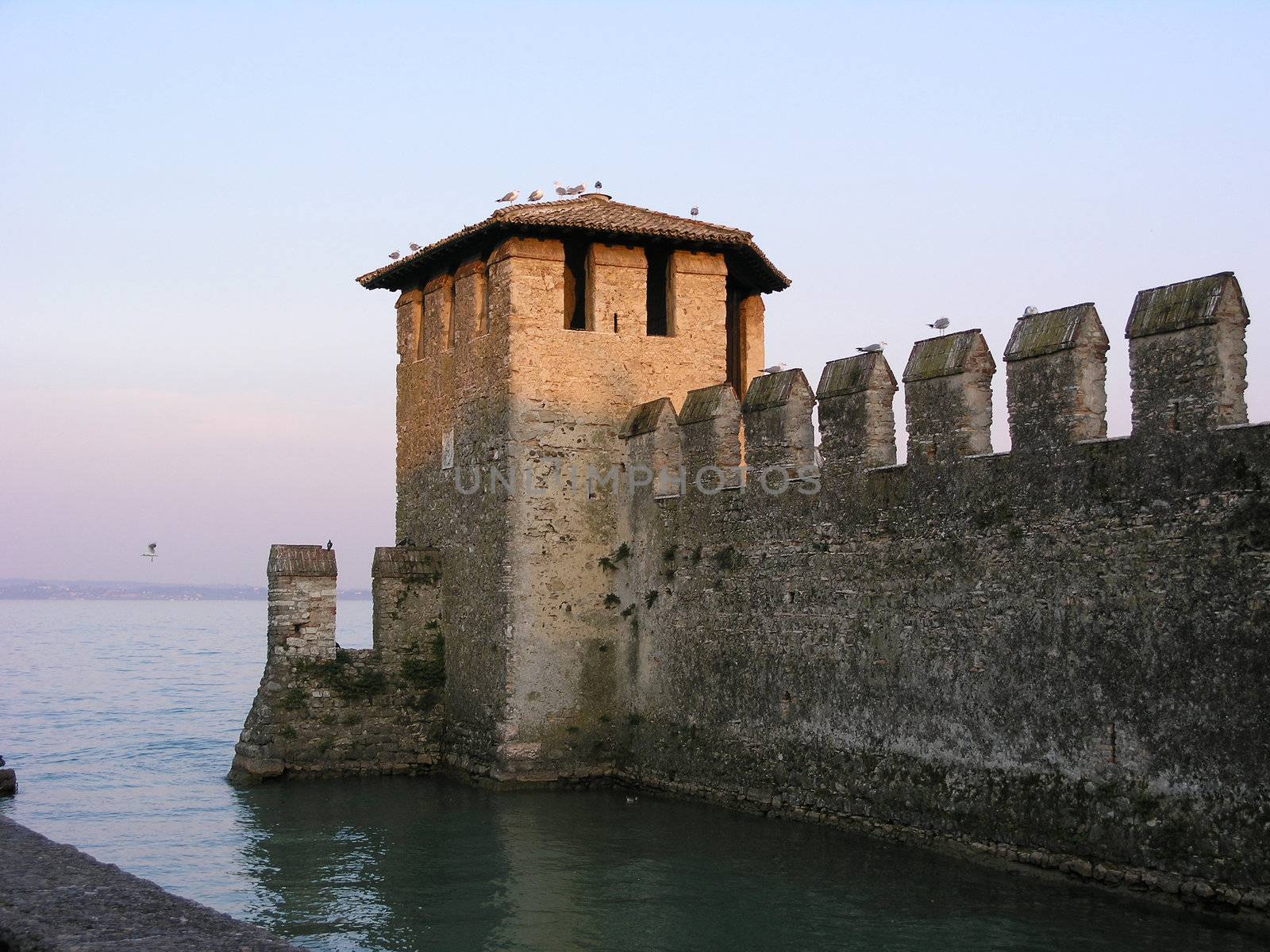 Scaligero Castle, Sirmione, Italy by pljvv