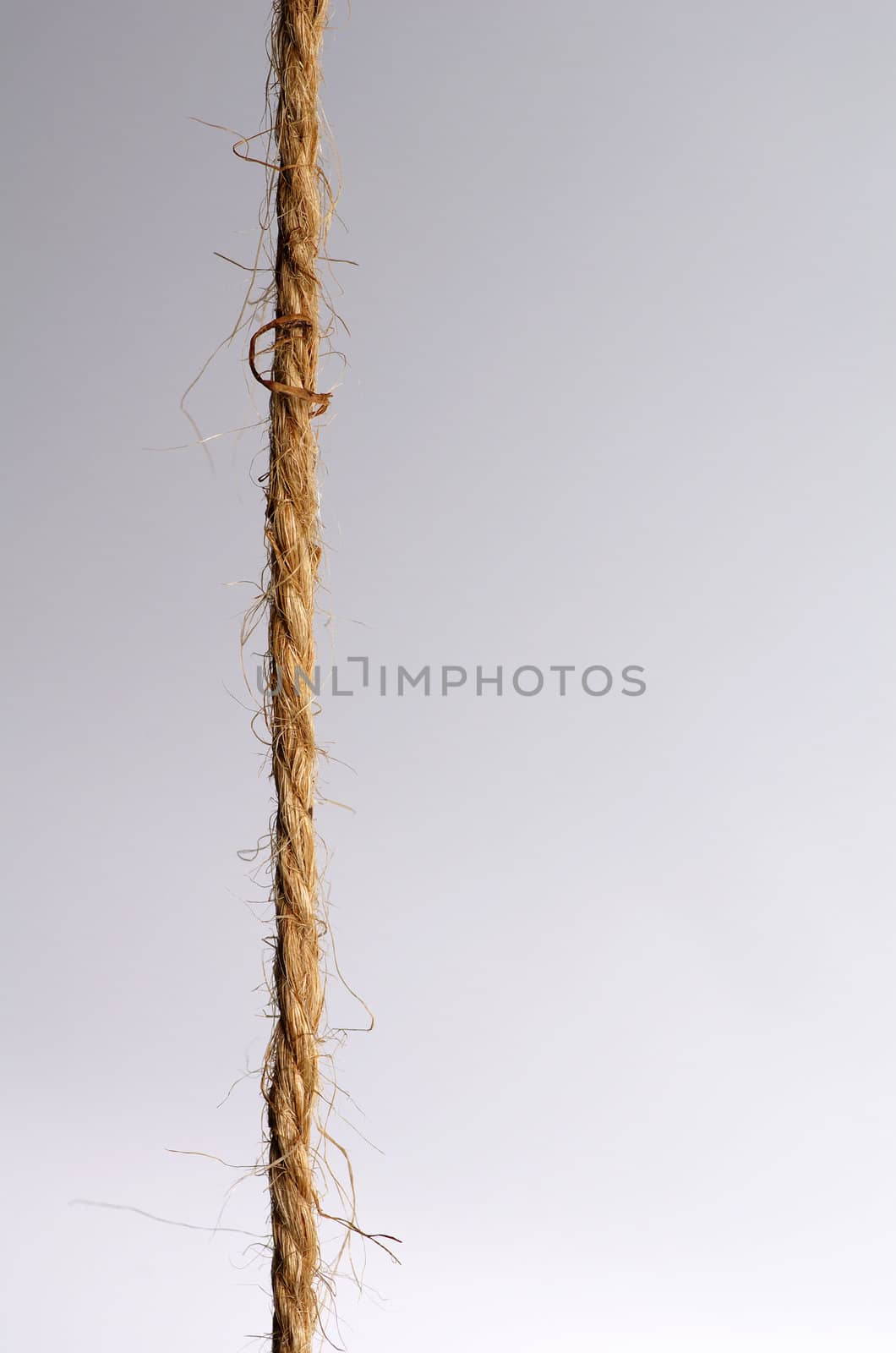rope part on white background