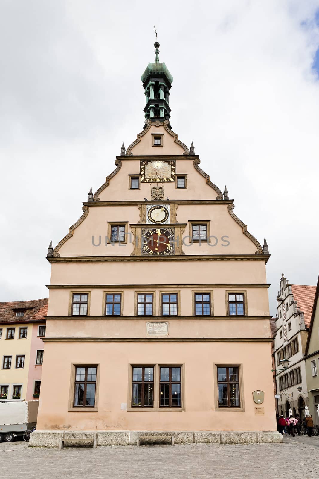 An image of the medieval town Rothenburg in Germany