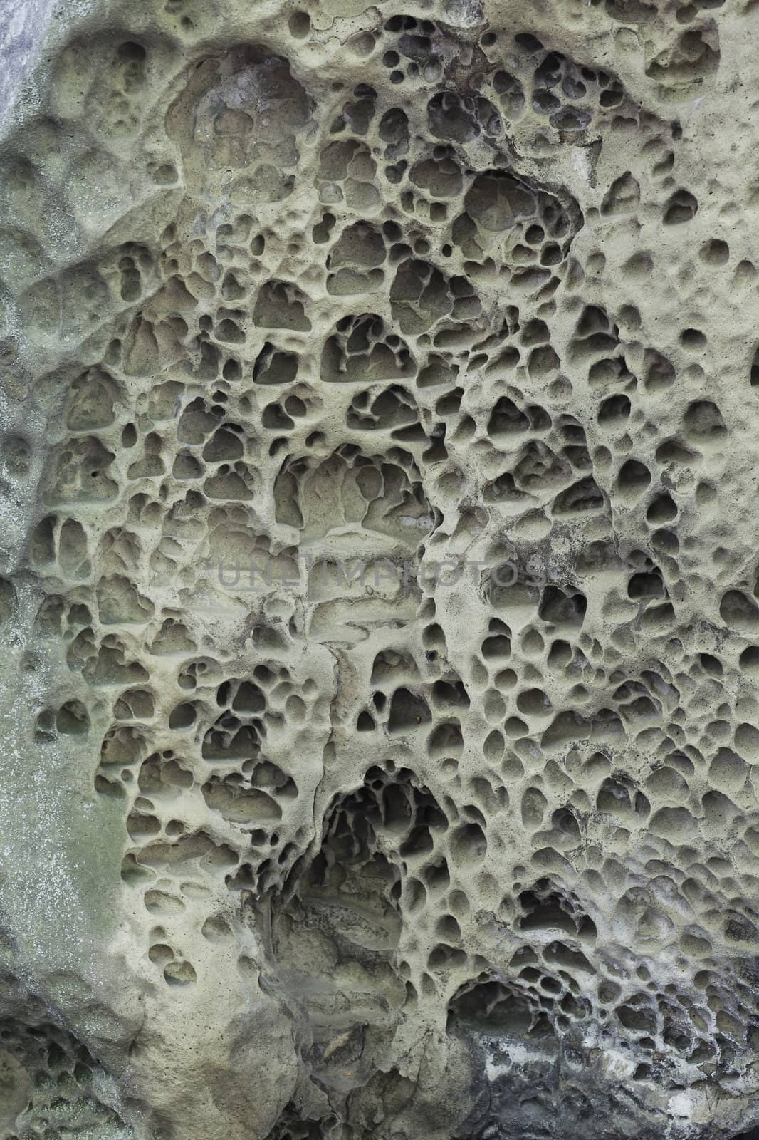 Interesting texture on a surface of the stone