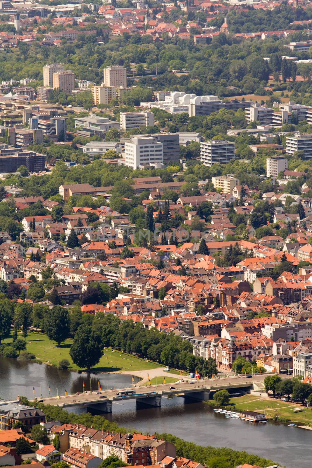 The Medieval City of Heidelerg, in Southern Germany