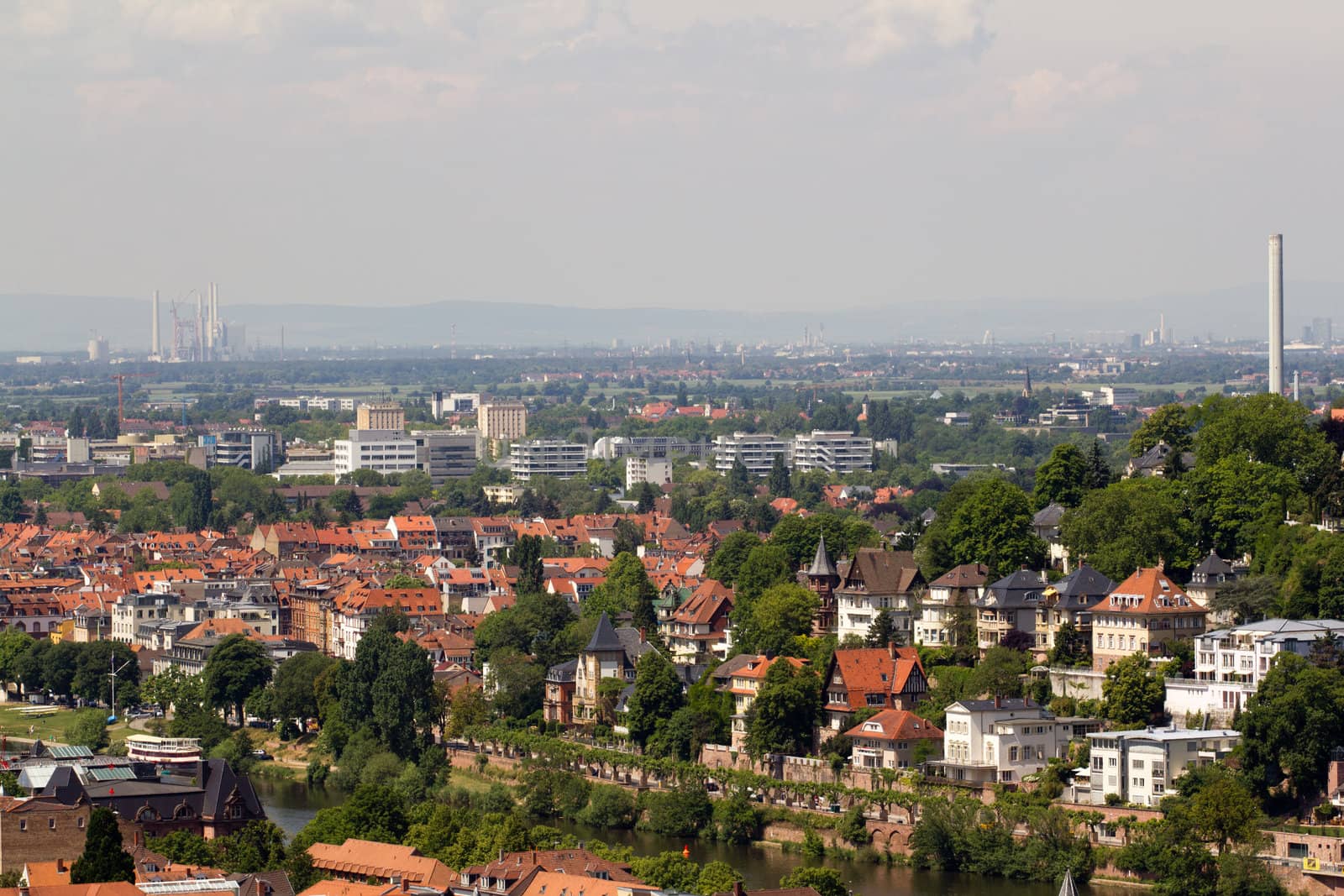 The Medieval City of Heidelerg, in Southern Germany