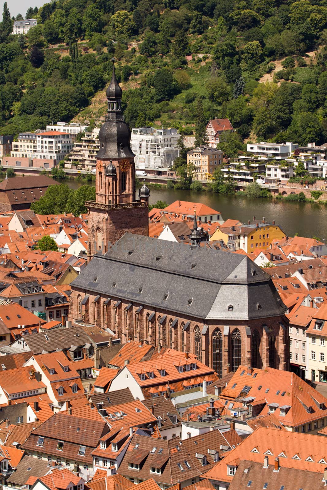 The Medieval City of Heidelerg, in Southern Germany