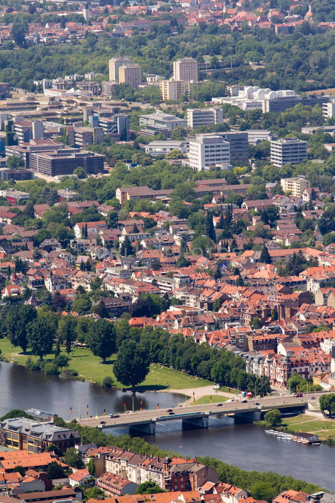 The Medieval City of Heidelerg, in Southern Germany