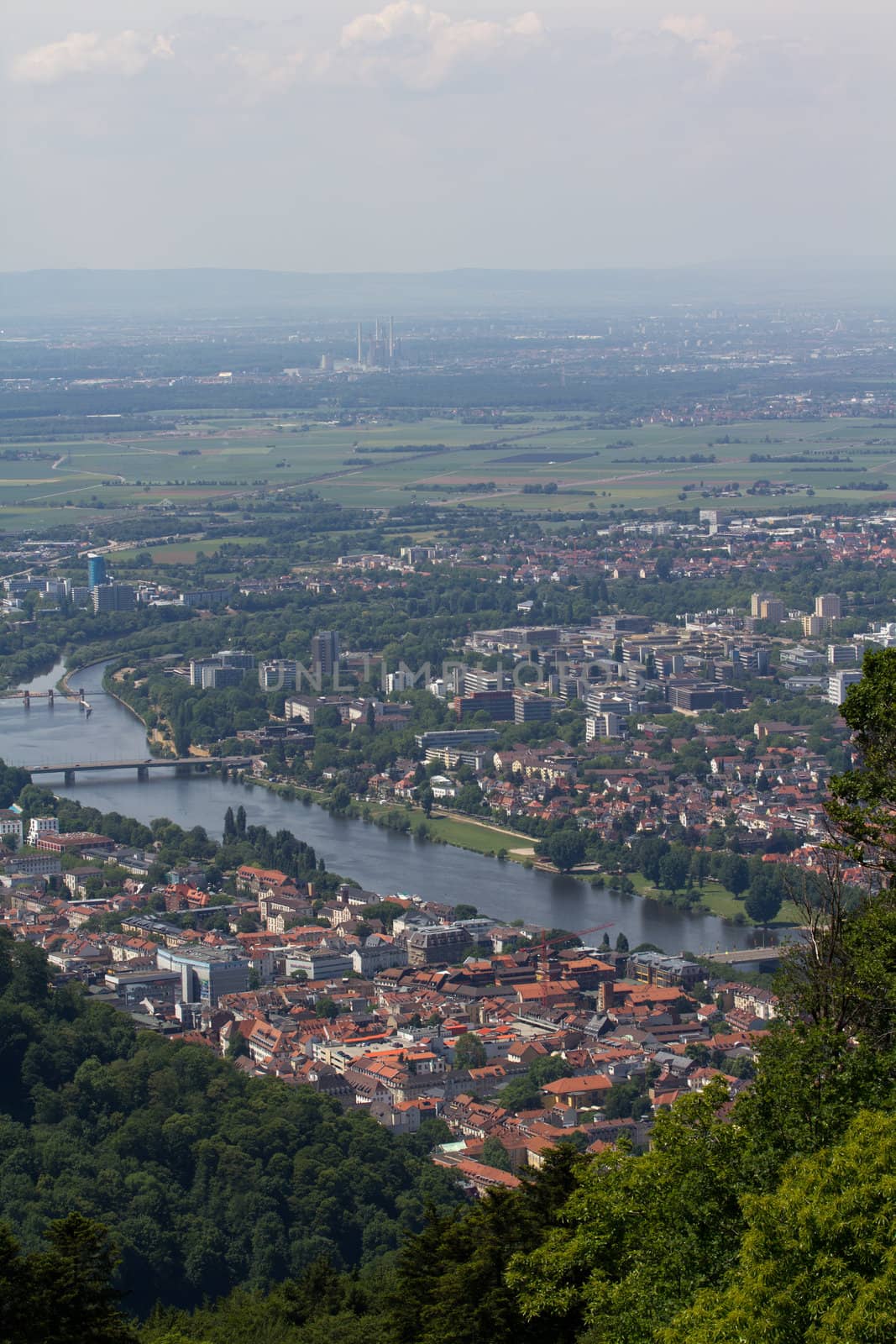 The Medieval City of Heidelerg, in Southern Germany
