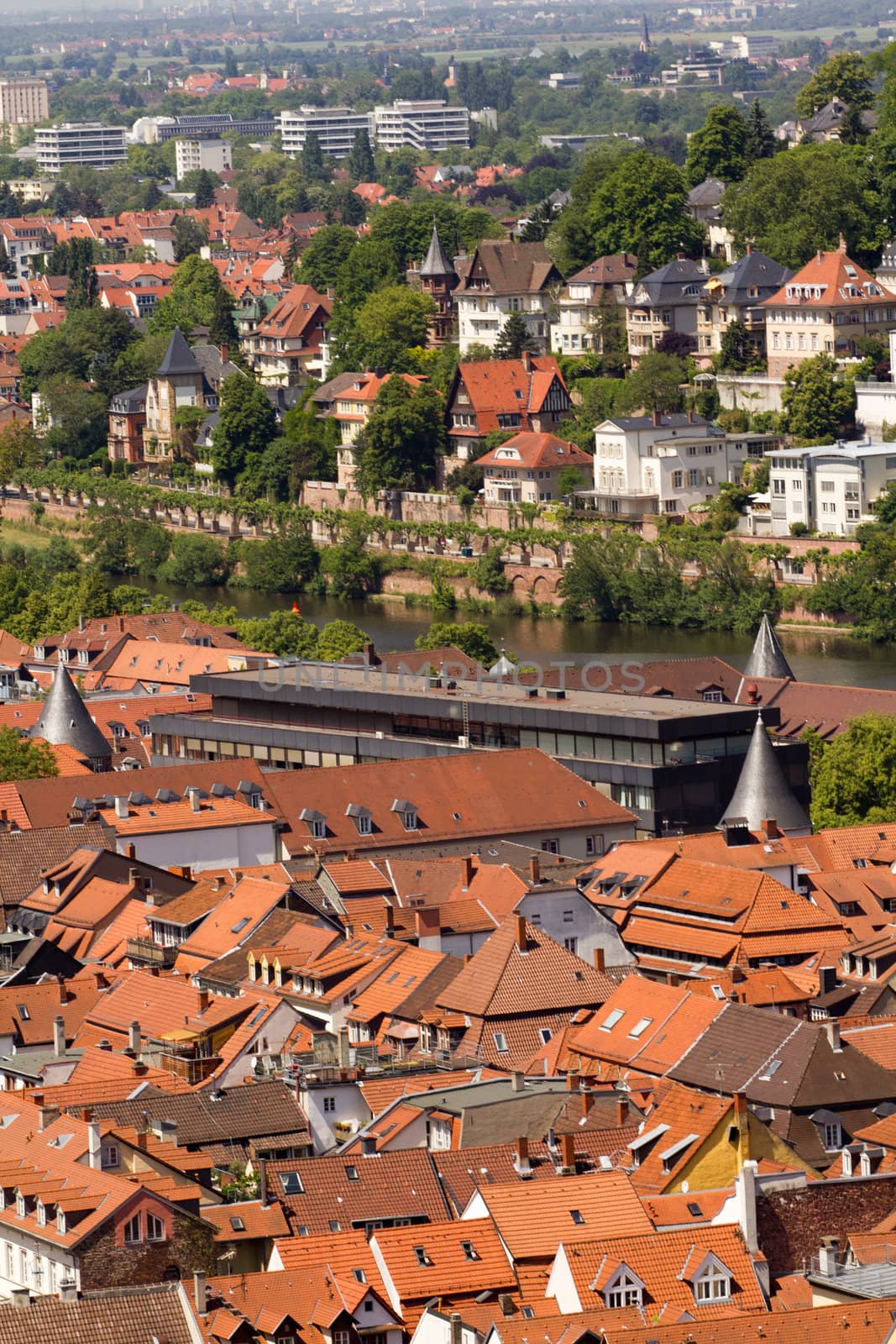 The Medieval City of Heidelerg, in Southern Germany