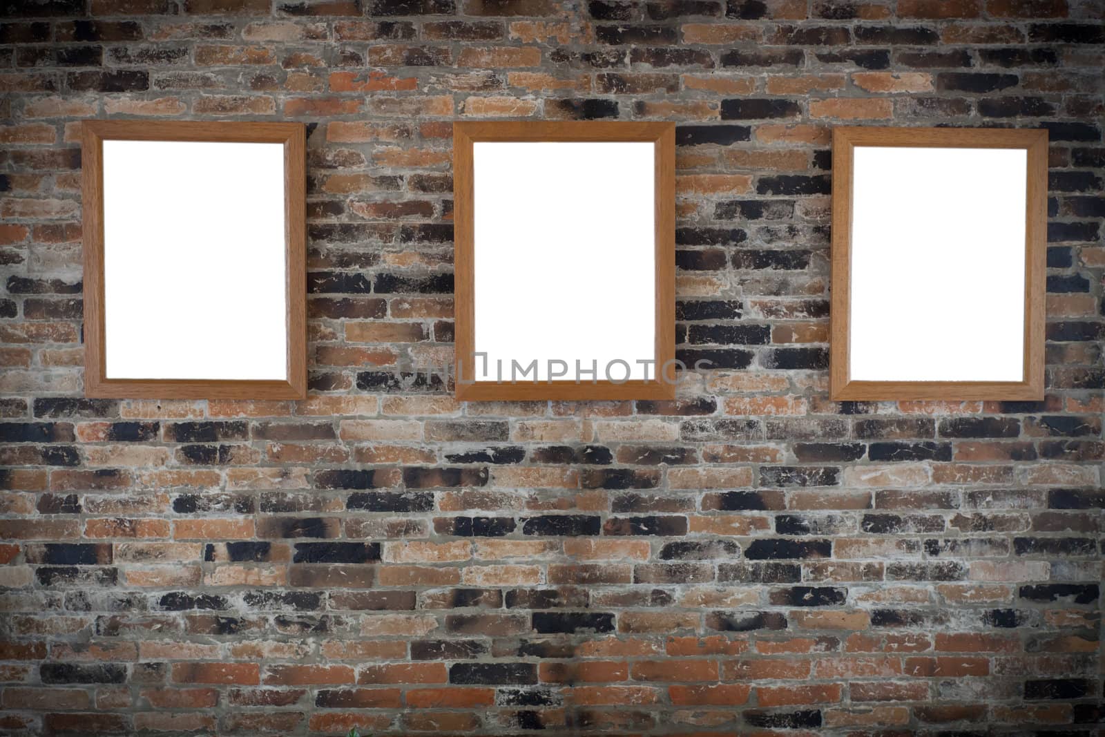 photo frame on wall