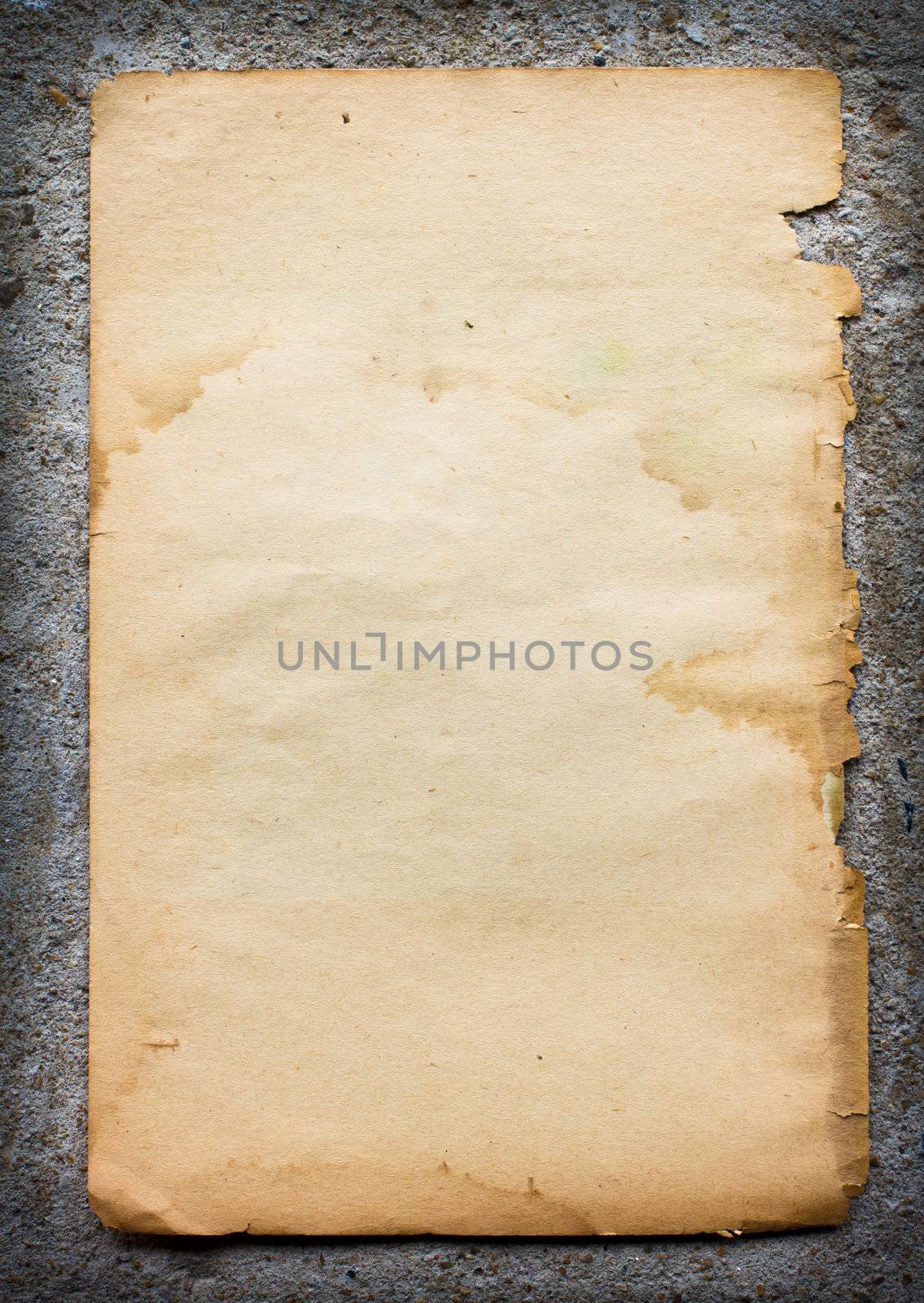 Isolated old antique vintage book  by Suriyaphoto