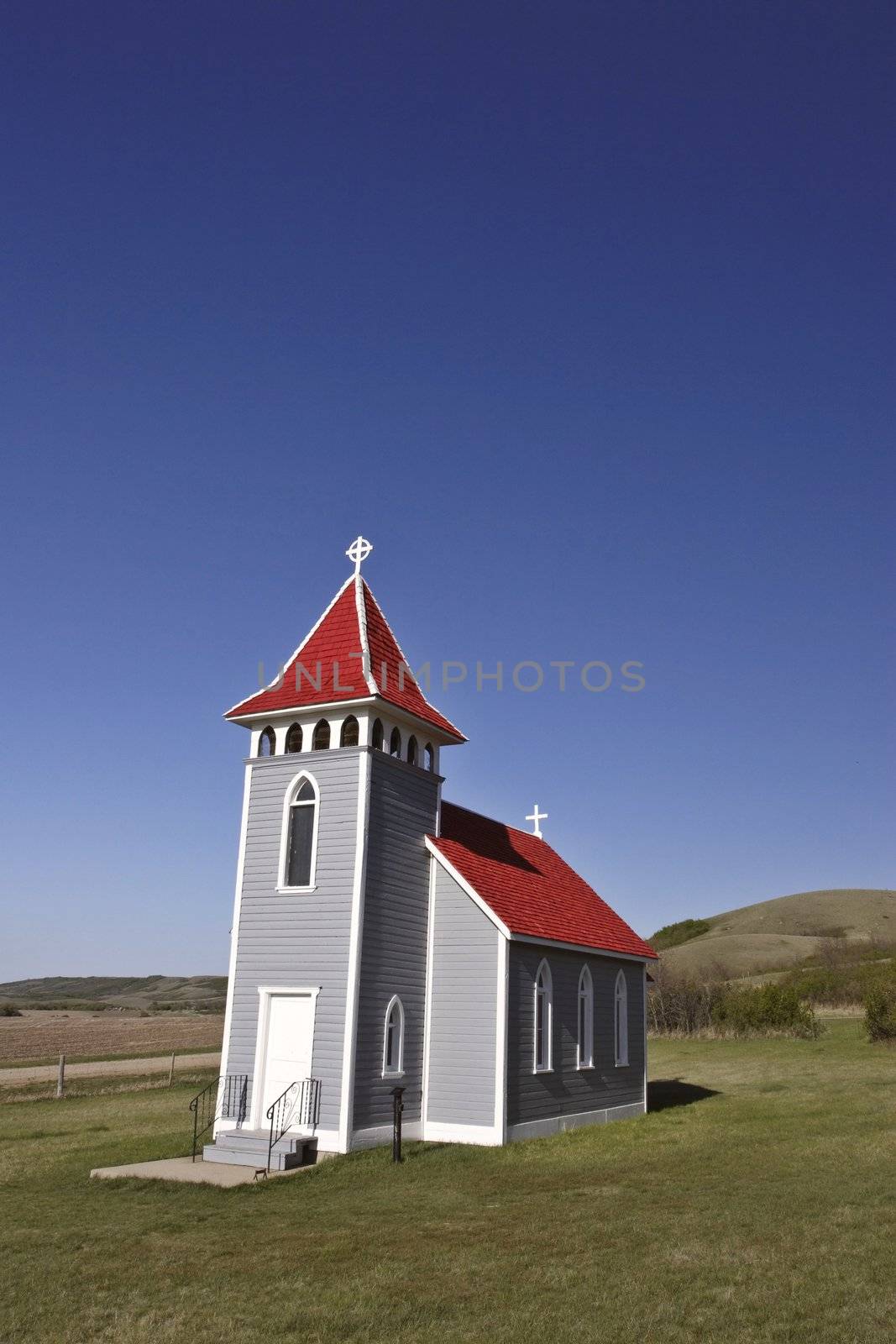 Saint Nicholas Luthern Church in summer