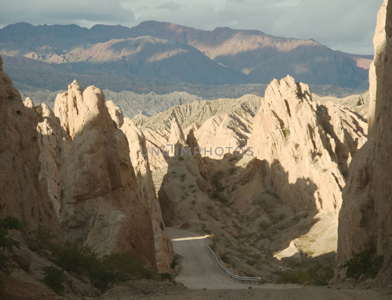 Rough attractive scenery in North East Argentina