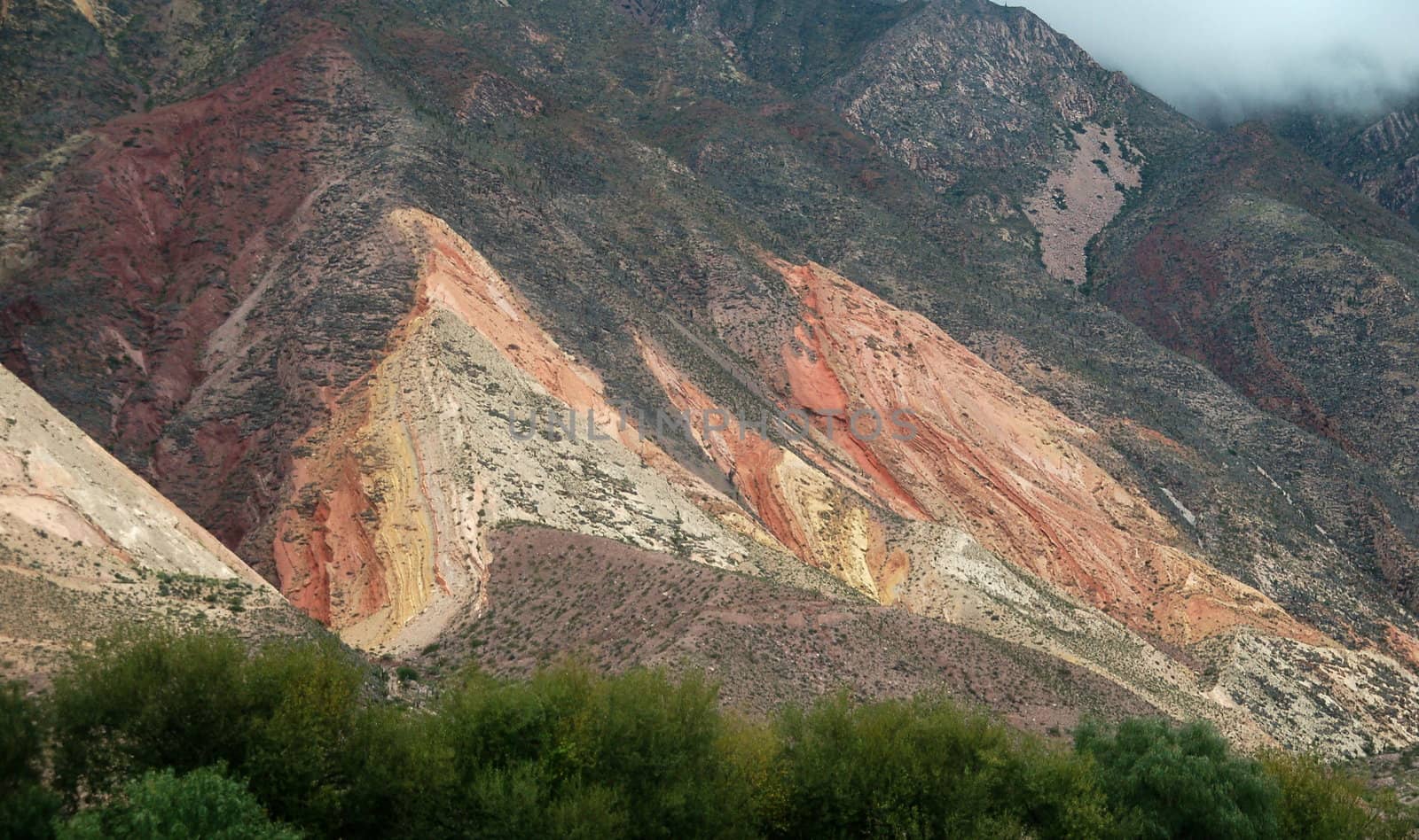 Colourful scenery in North East Argentina