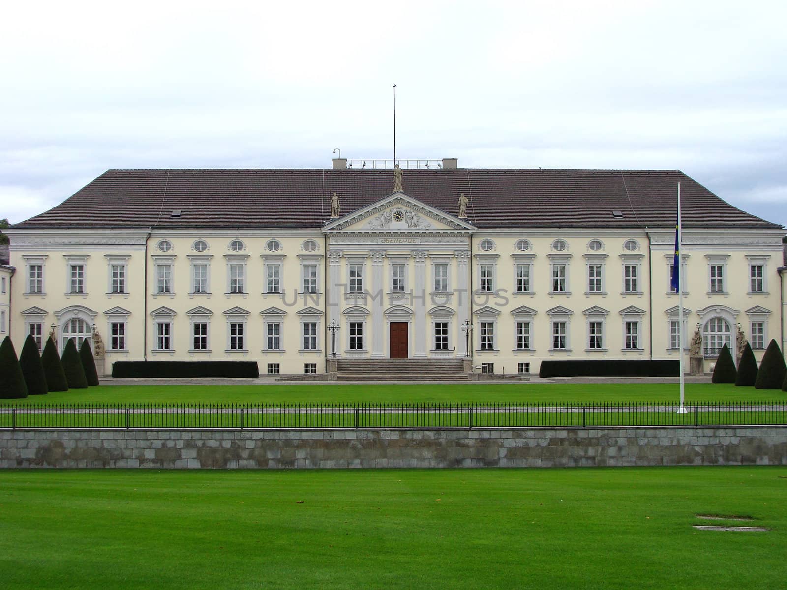 Schloss Bellevue is the principal residence of the German President