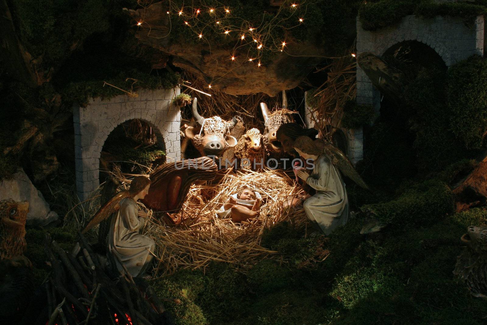Nativity Scene by atlas