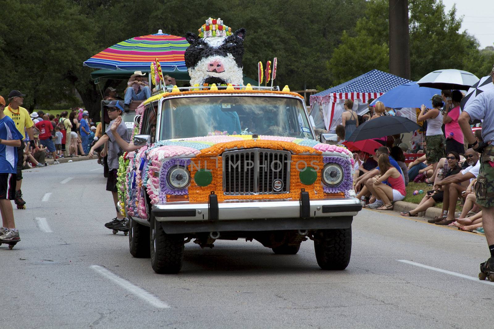 Orange Show's biggest outreach program, a vehicle for the message that art is an integral part of everyone's everyday life.