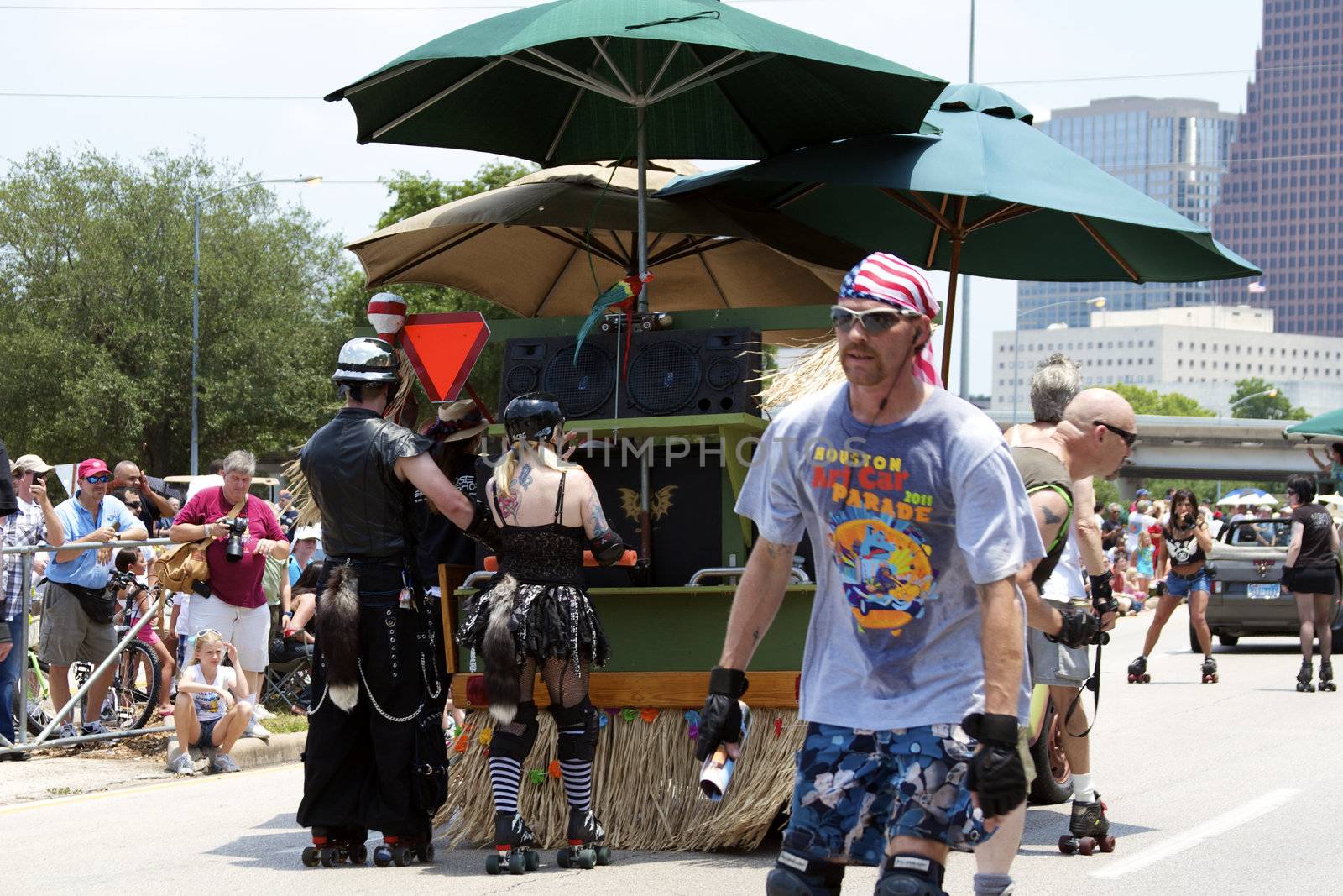 Orange Show's biggest outreach program, a vehicle for the message that art is an integral part of everyone's everyday life.