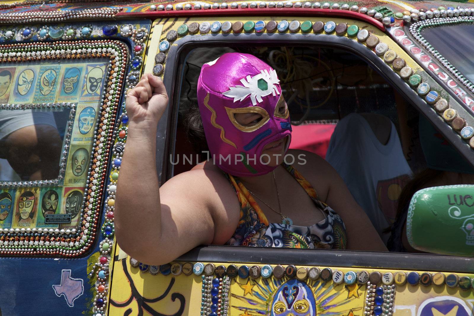 Orange Show's biggest outreach program, a vehicle for the message that art is an integral part of everyone's everyday life.