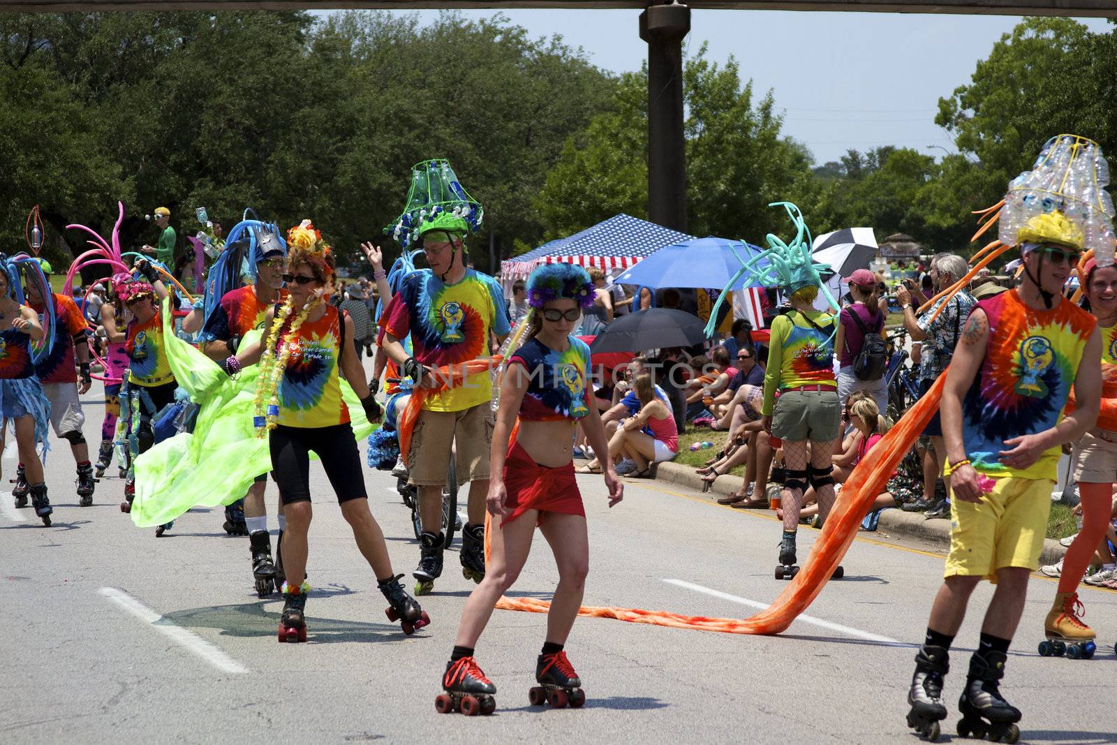 Orange Show's biggest outreach program, a vehicle for the message that art is an integral part of everyone's everyday life.