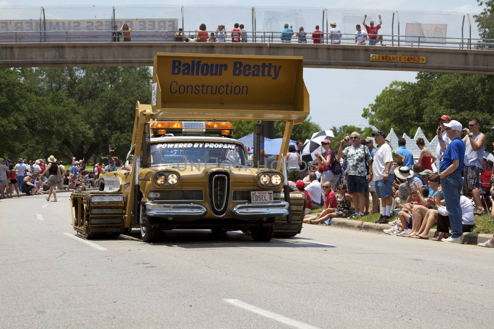 Orange Show's biggest outreach program, a vehicle for the message that art is an integral part of everyone's everyday life.