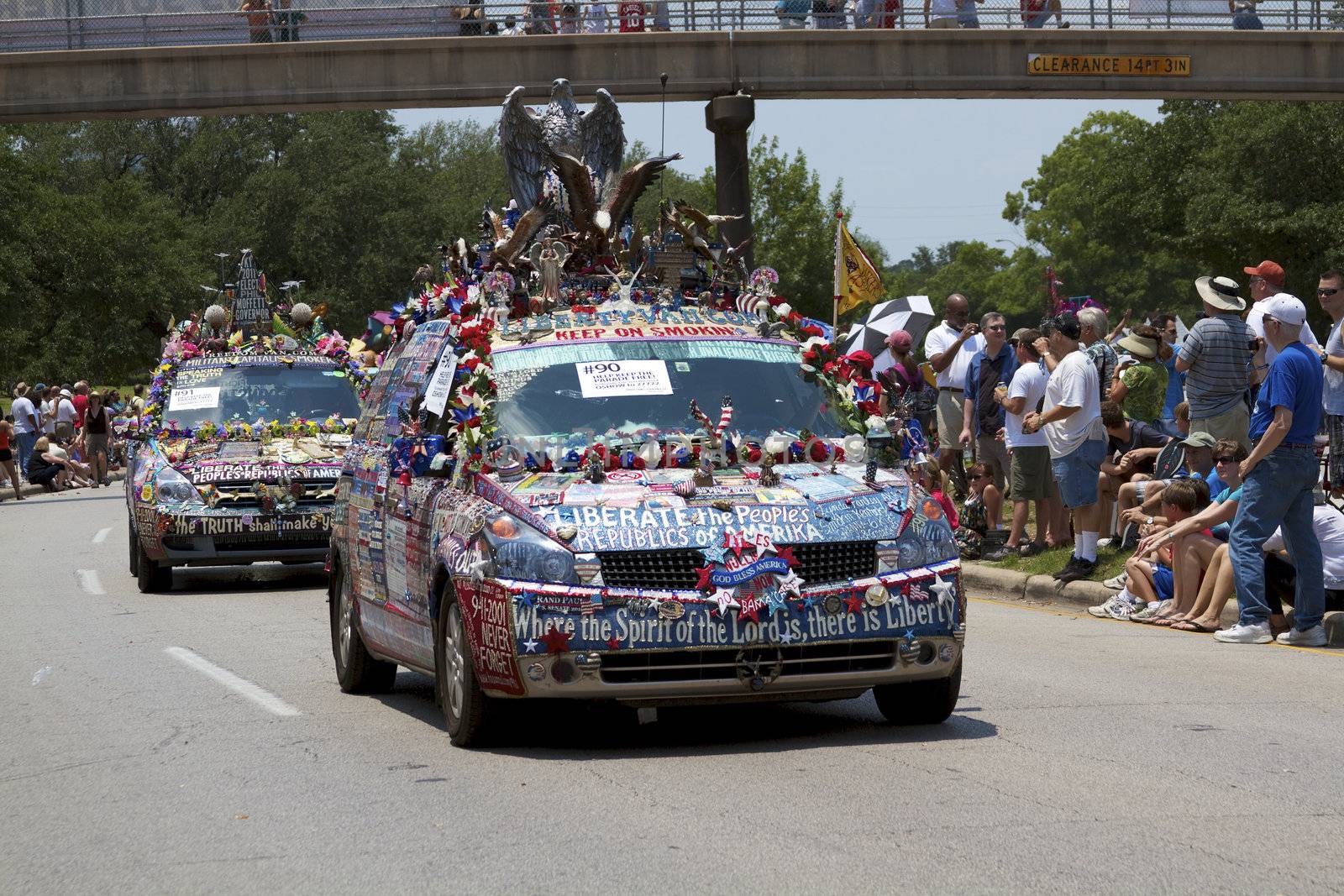 Orange Show's biggest outreach program, a vehicle for the message that art is an integral part of everyone's everyday life.