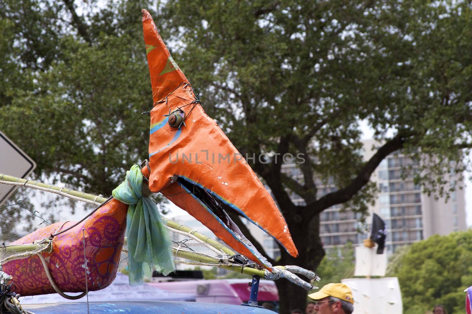 Orange Show's biggest outreach program, a vehicle for the message that art is an integral part of everyone's everyday life.