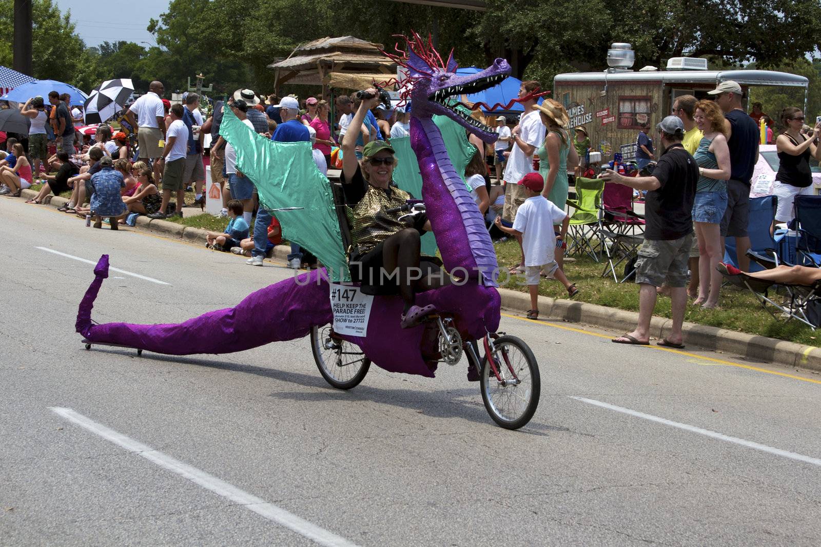 Orange Show's biggest outreach program, a vehicle for the message that art is an integral part of everyone's everyday life.