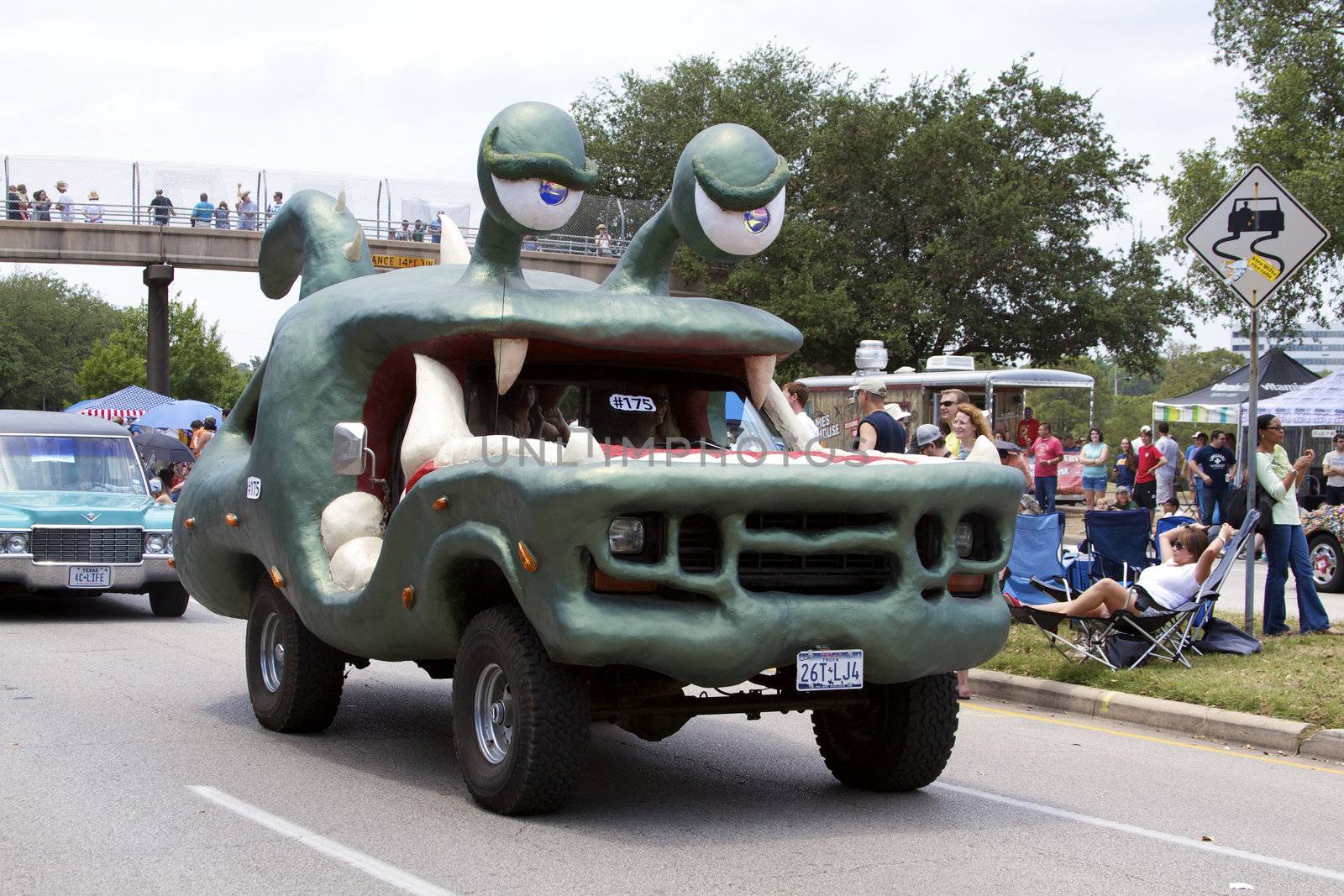 Orange Show's biggest outreach program, a vehicle for the message that art is an integral part of everyone's everyday life.