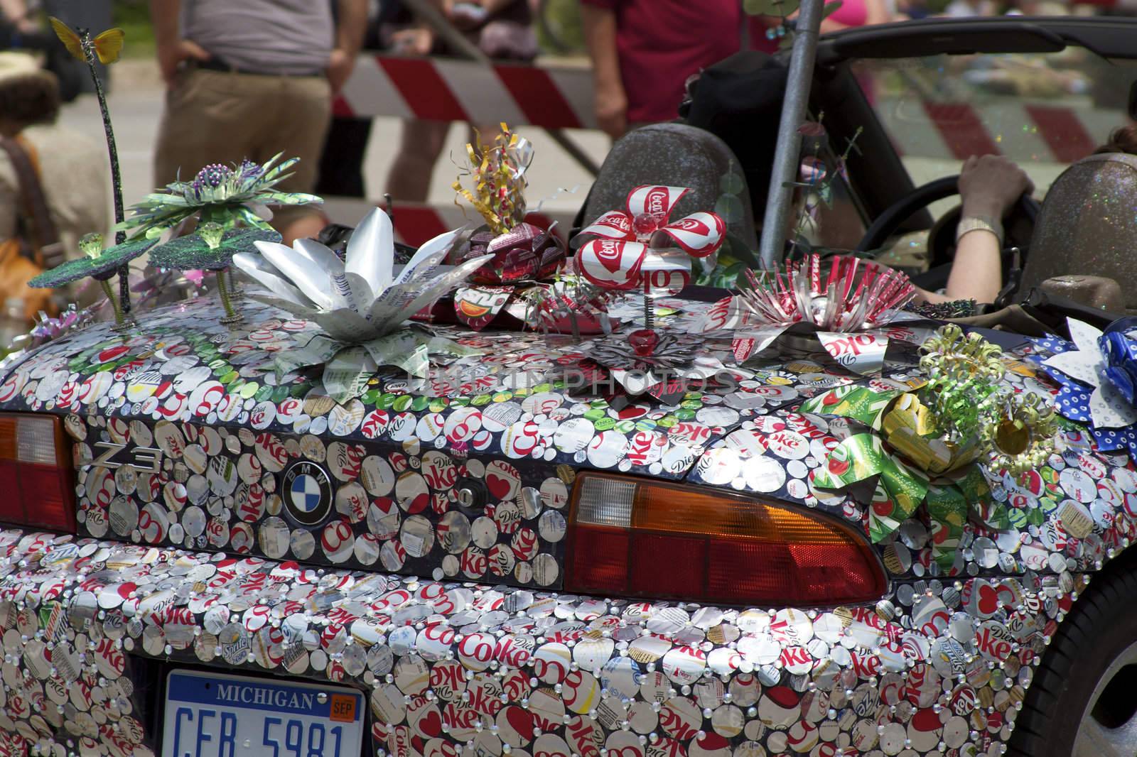 Orange Show's biggest outreach program, a vehicle for the message that art is an integral part of everyone's everyday life.