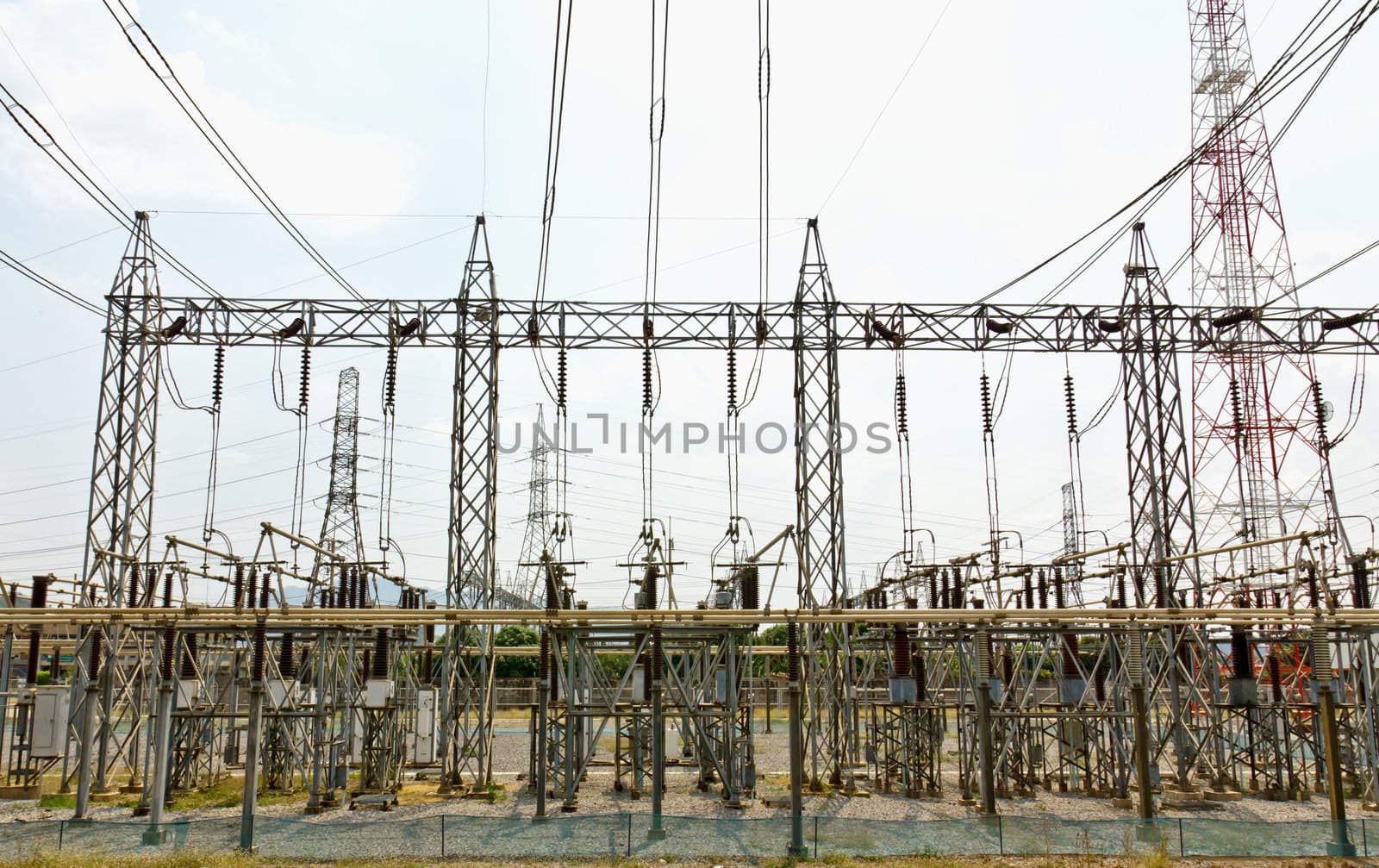 Power station for electrical Industry