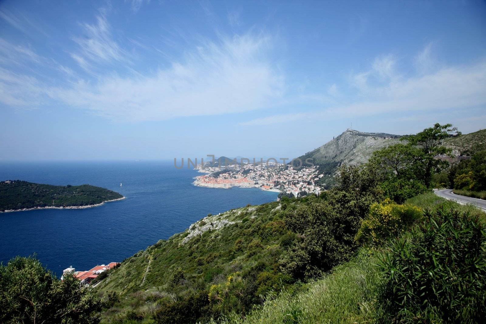 Dubrovnik, Croatia. Most popular travel destination in Adriatic sea.