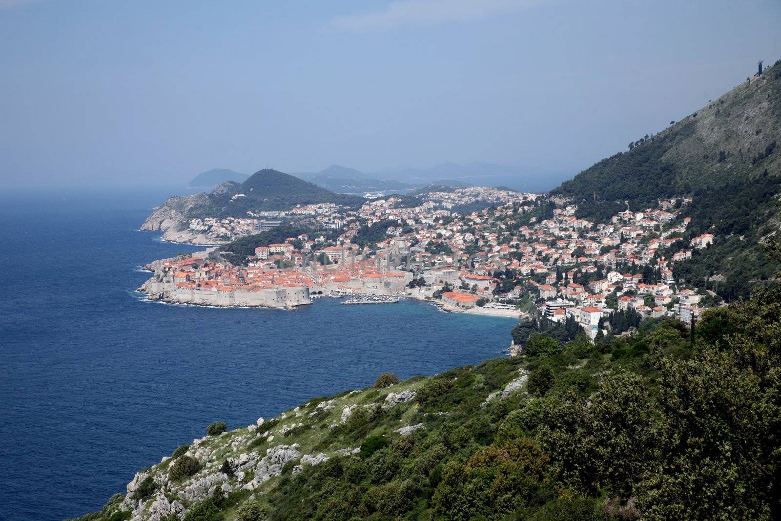 Dubrovnik, Croatia. Most popular travel destination in Adriatic sea.