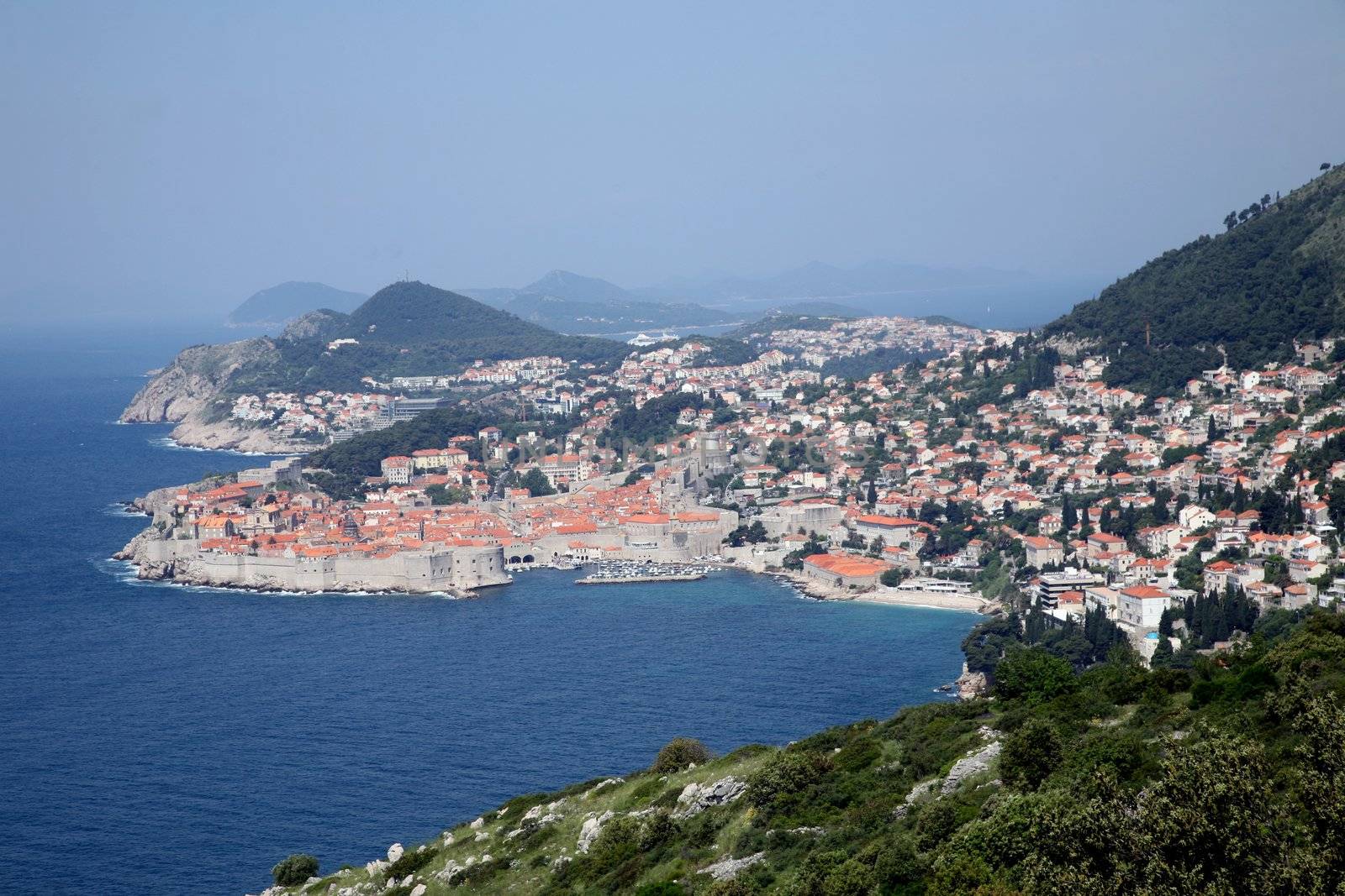 Dubrovnik, Croatia. Most popular travel destination in Adriatic sea.