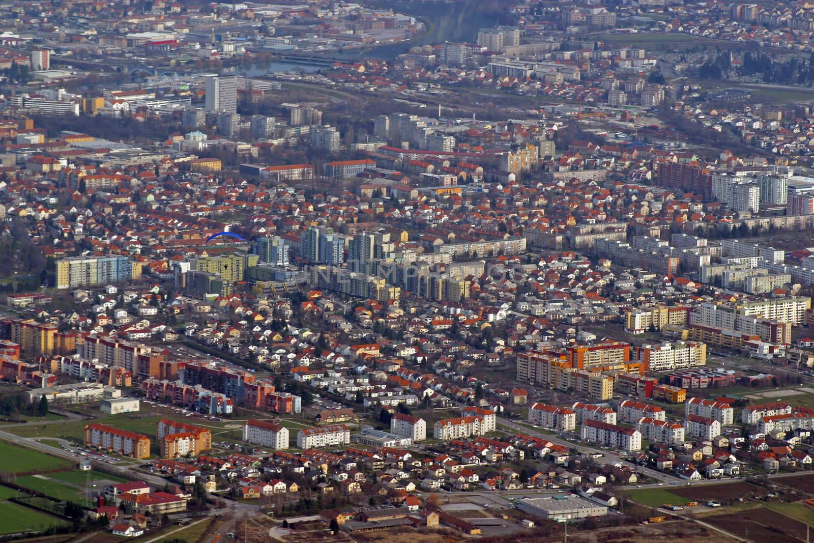 Maribor city, Slovenia by atlas