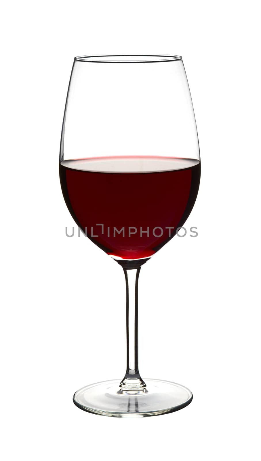 Red Wine in Wine Glass by ildi