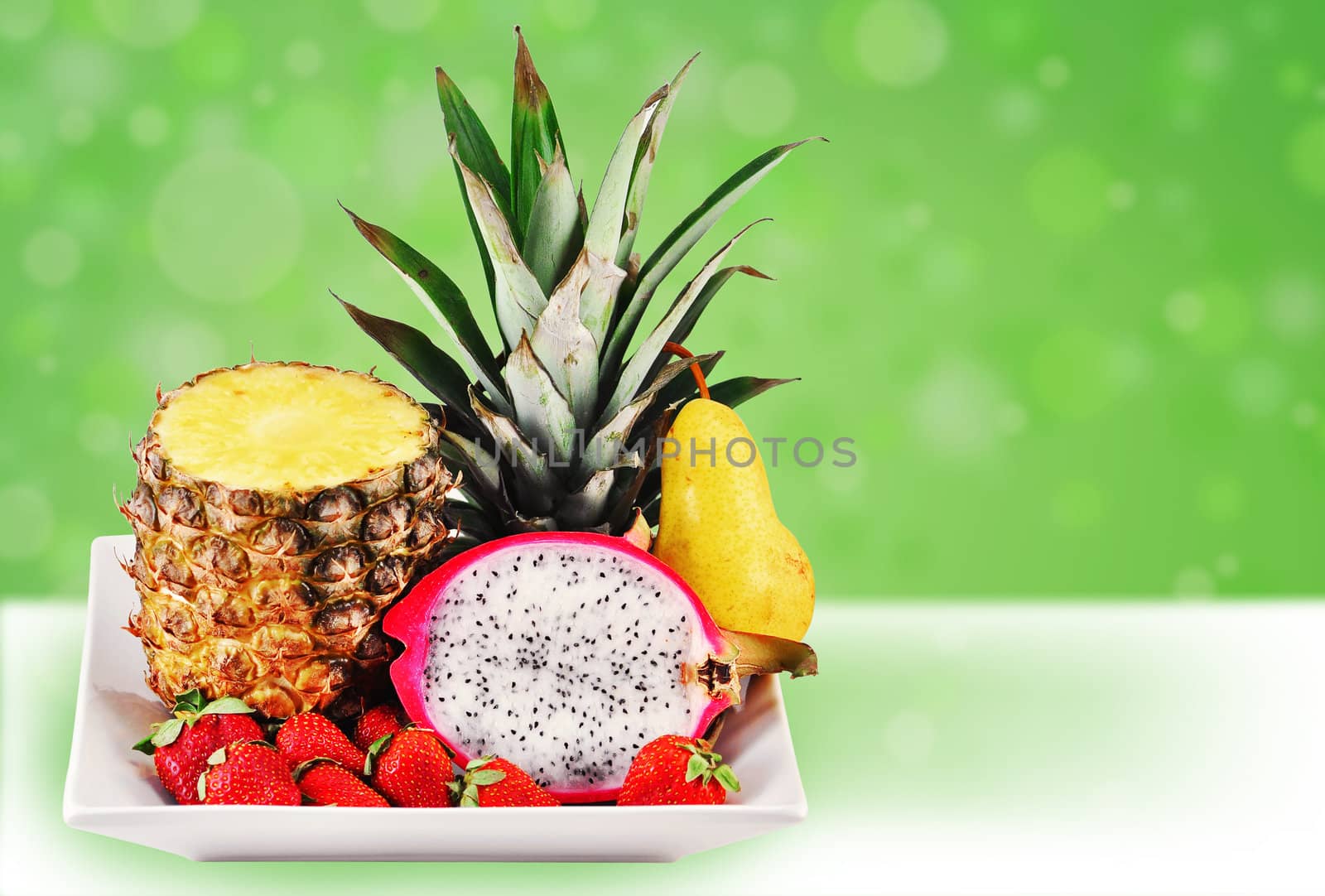Fun tropical fruit mix by Mirage3