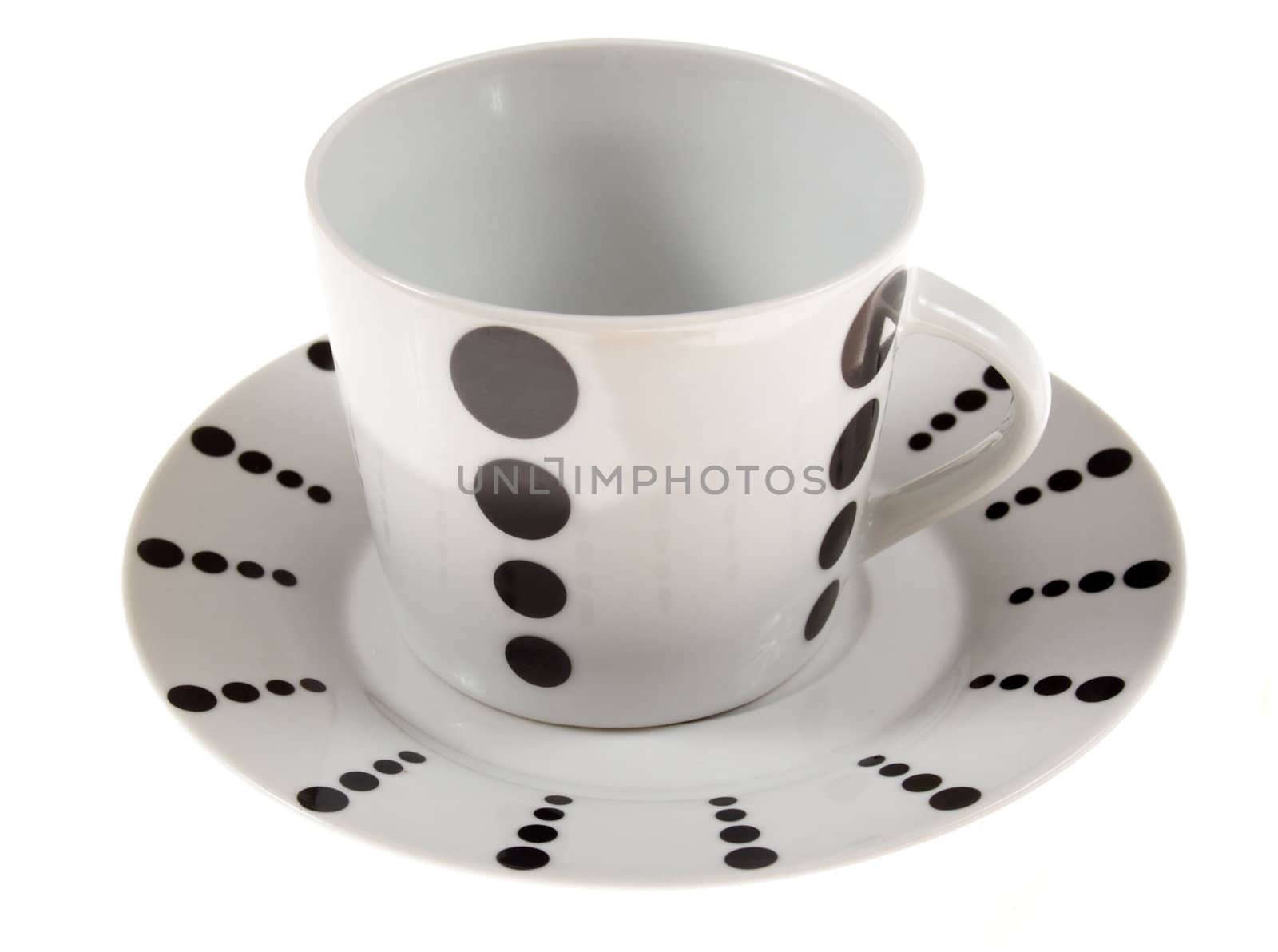 Coffee cup, photo on the white background