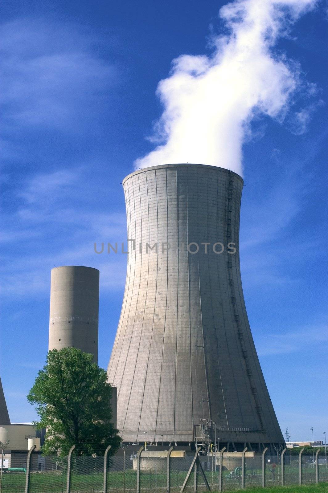 industrial site in nuclear power generation by gillespaire