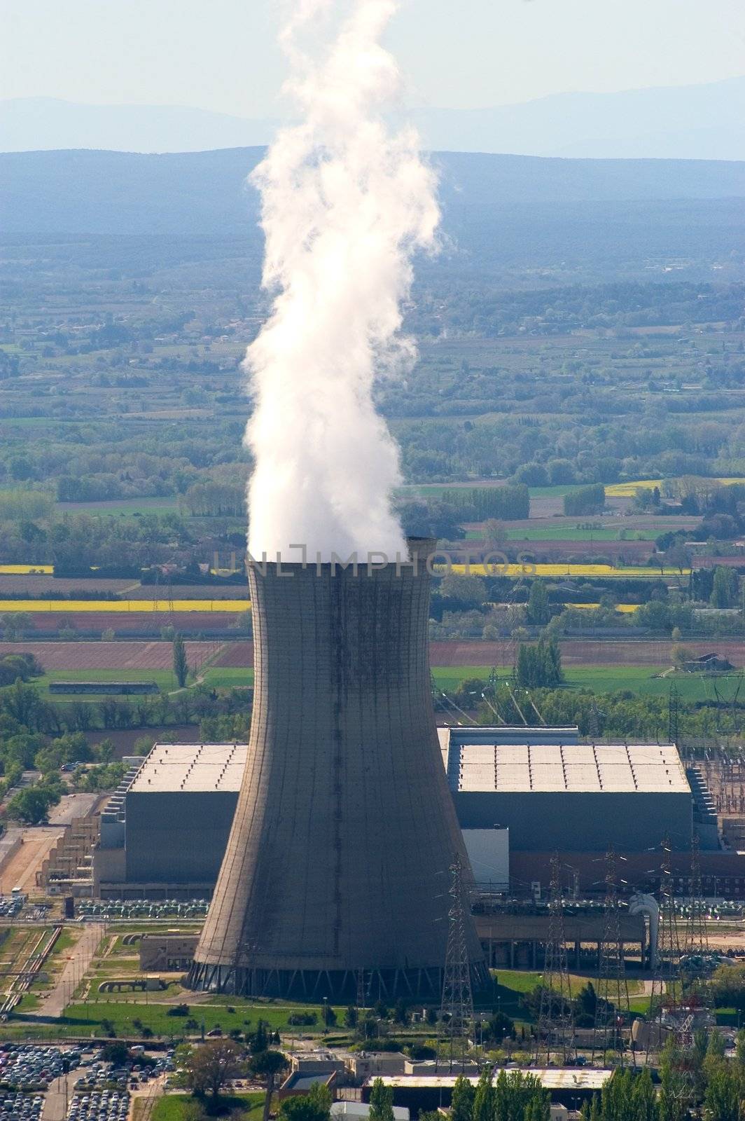 industrial site in nuclear power generation