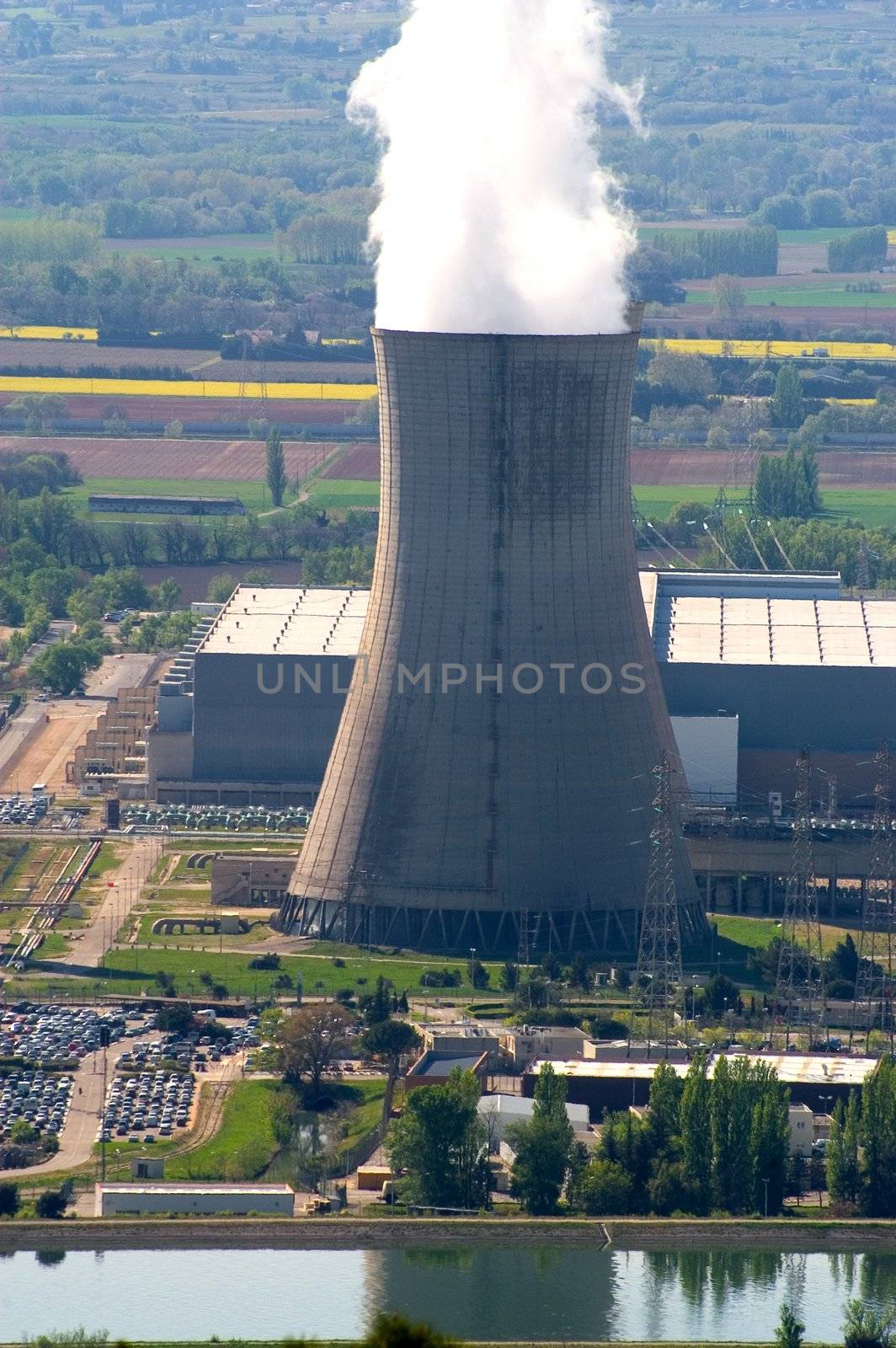 industrial site in nuclear power generation by gillespaire